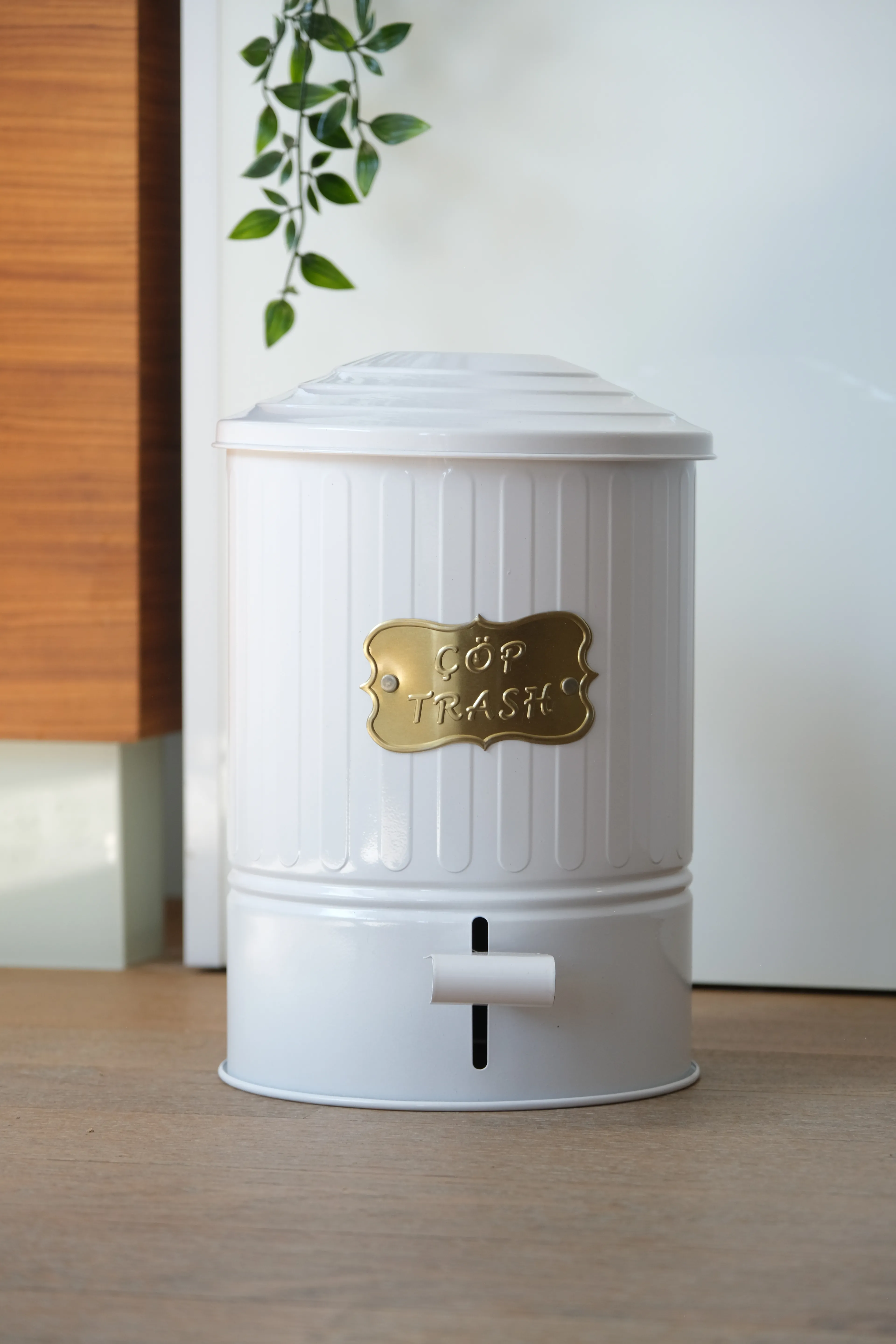 16 Litre Çöp Kovası - Beyaz