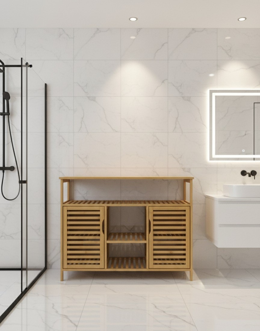 Bambu Çift Kapaklı Organizer