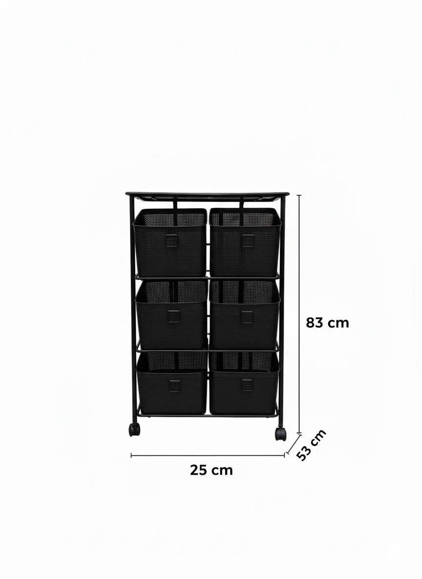 Metal Organizer Sebzelik Eğimli Hazneli 