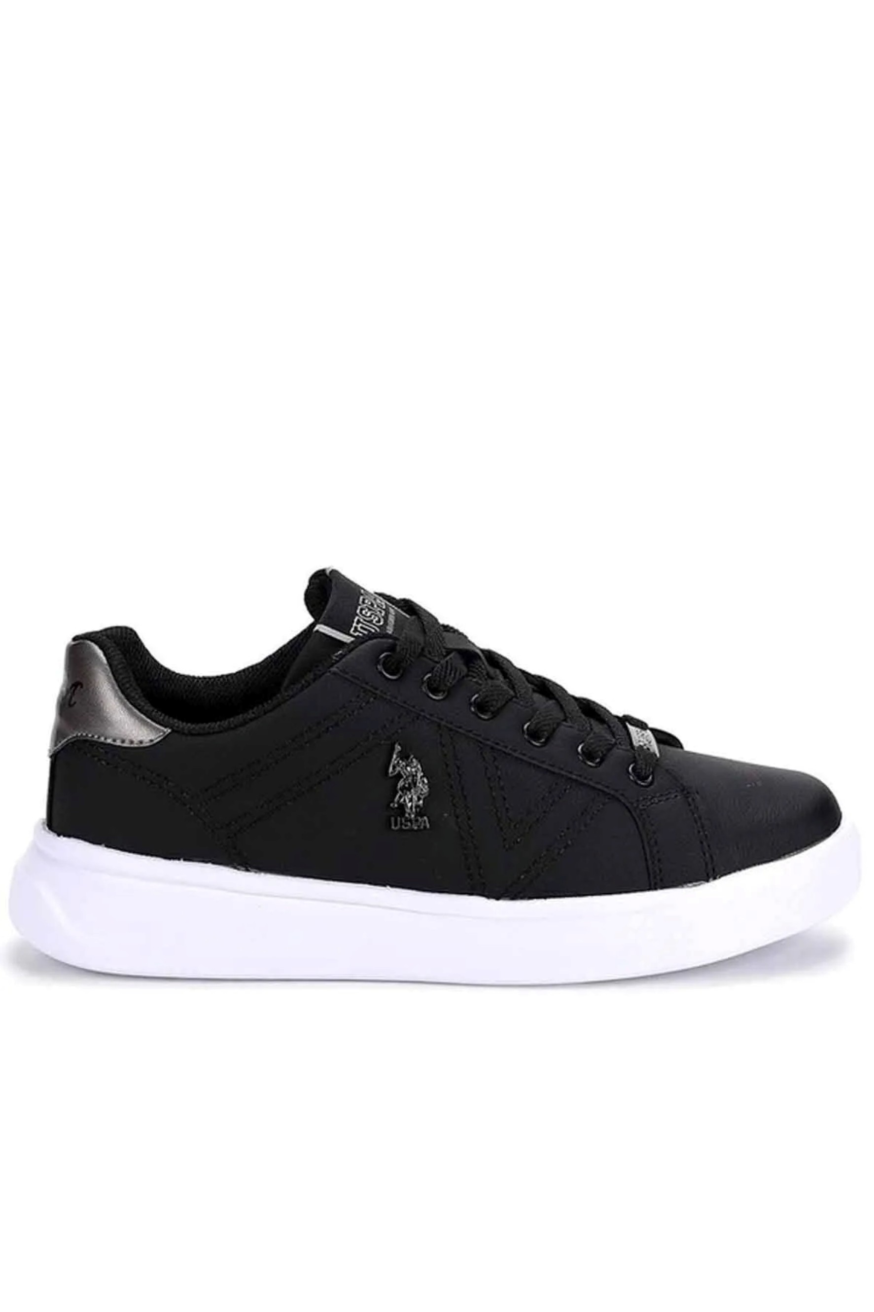 US POLO ASSN EXXY SİYAH RENK SNEAKER