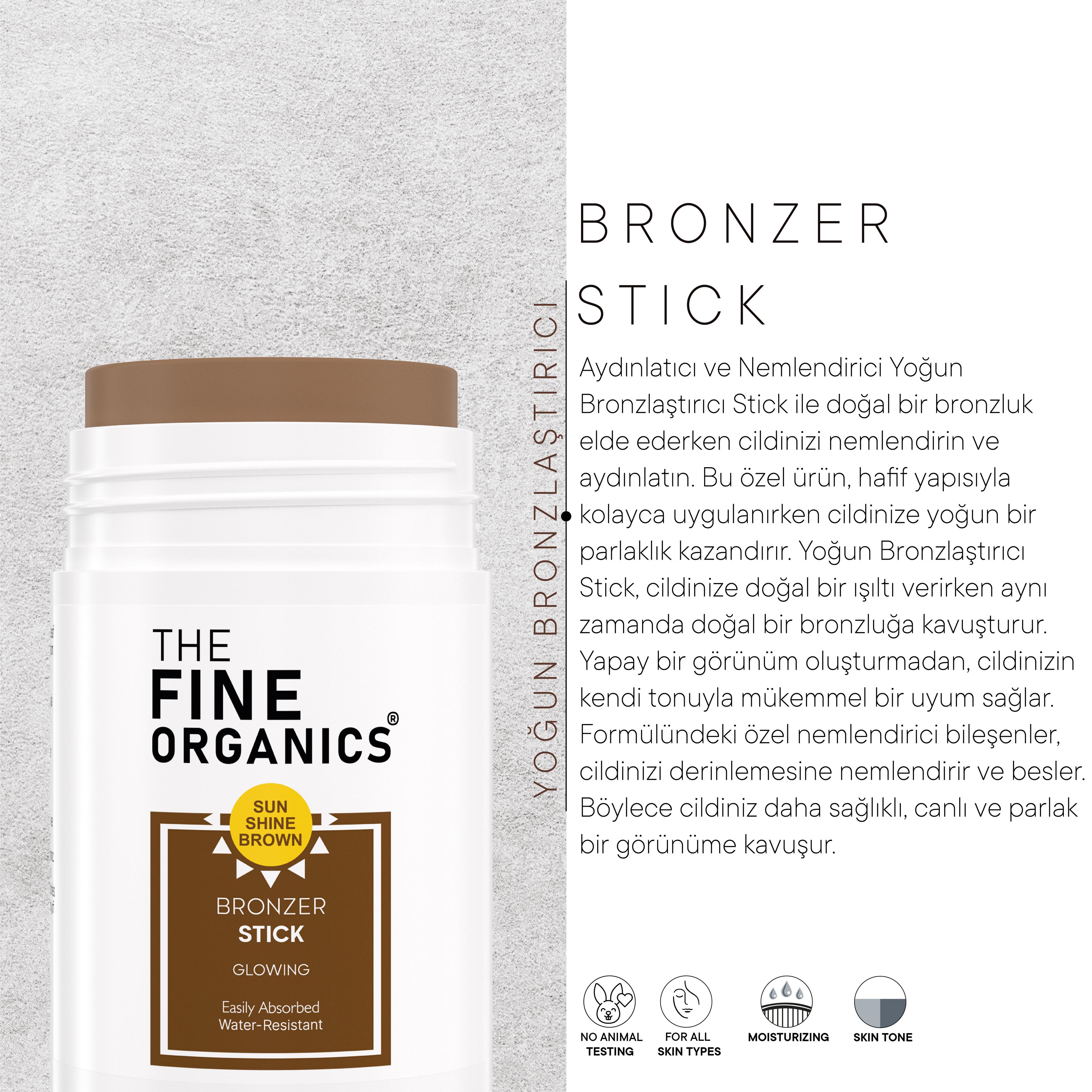 Aydınlatıcı ve Nemlendirici Yoğun Bronzlaştırıcı Stick 35GR