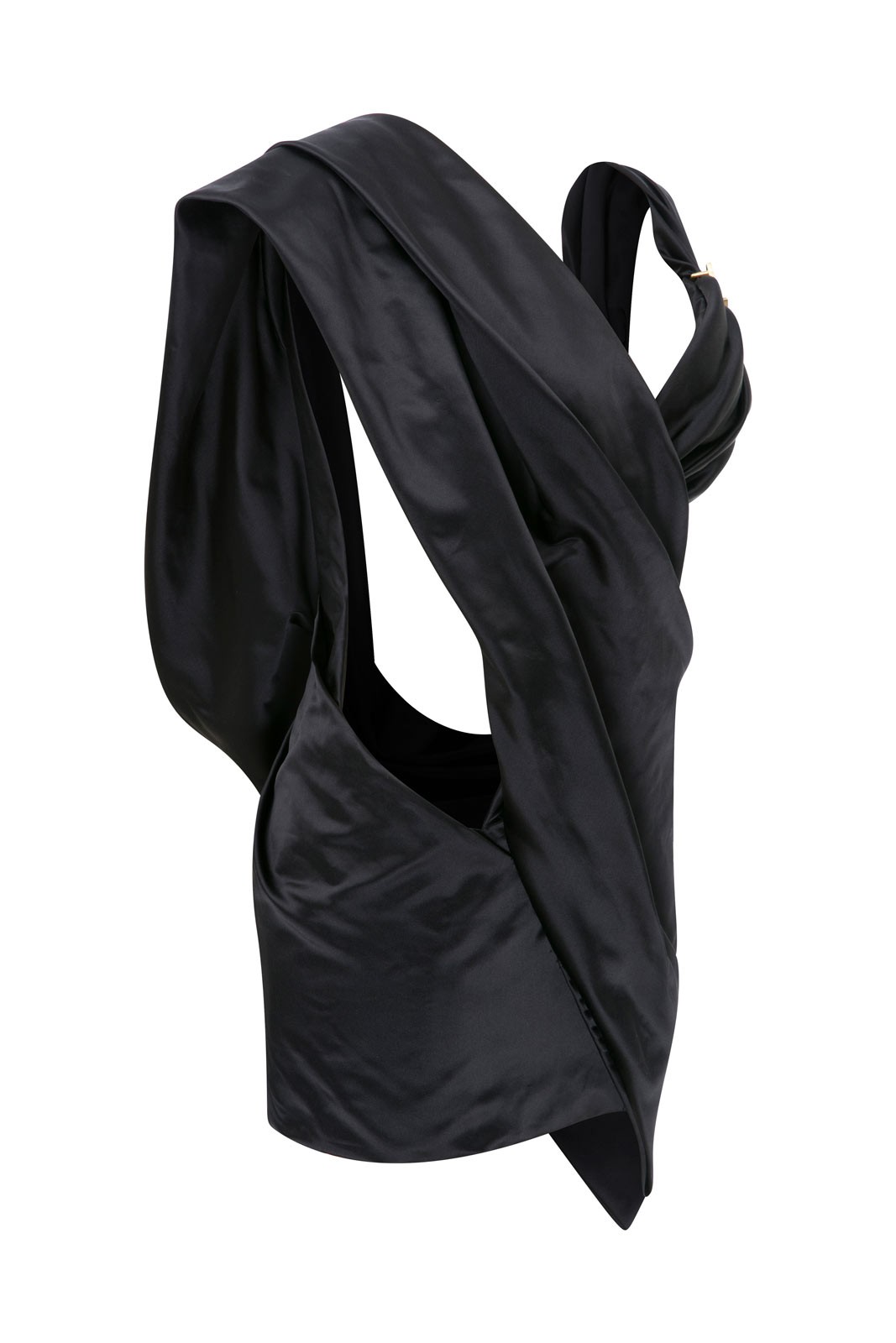 Phage Shawl Dress in Silk