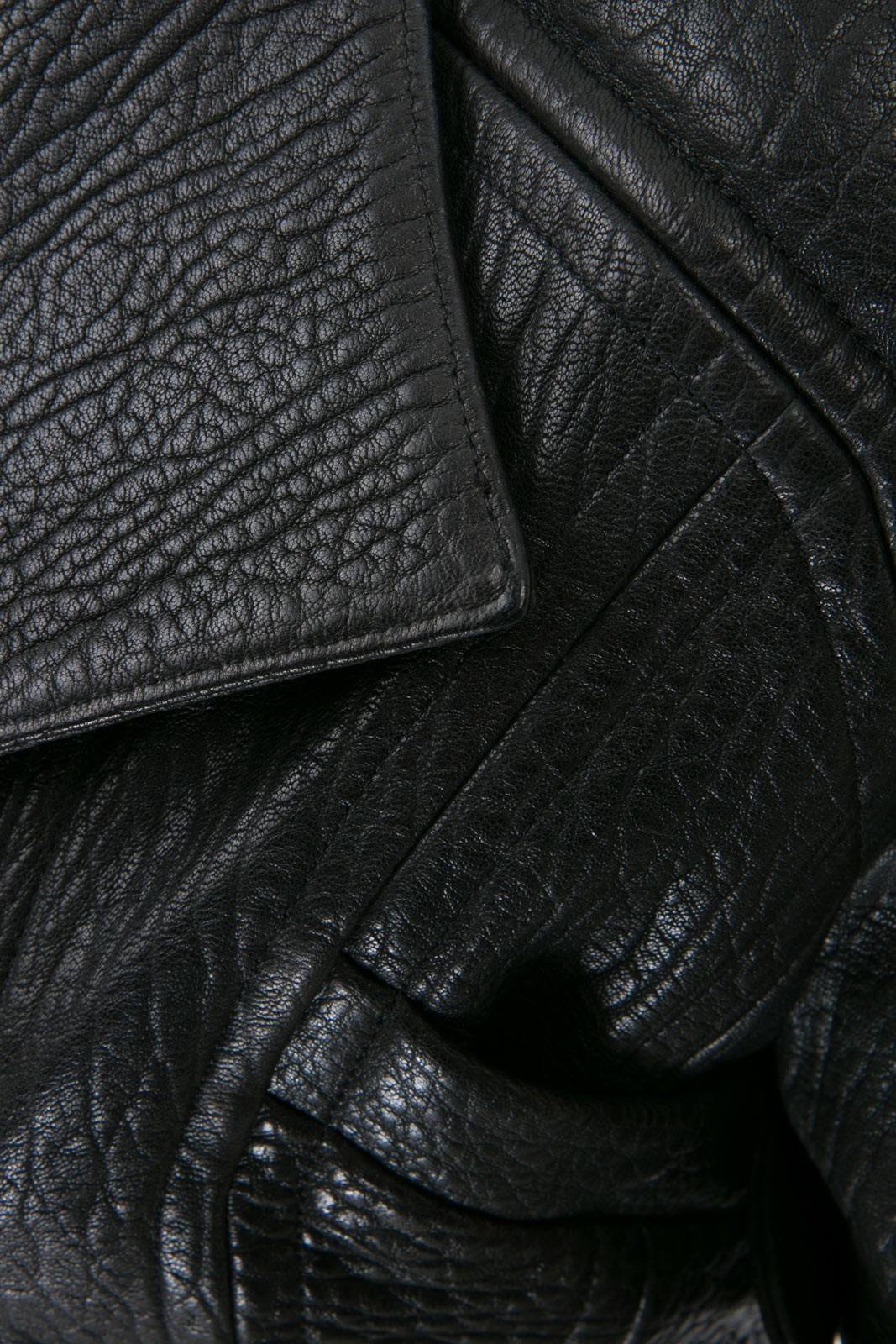 Phage Crop Jacket In Calfskin