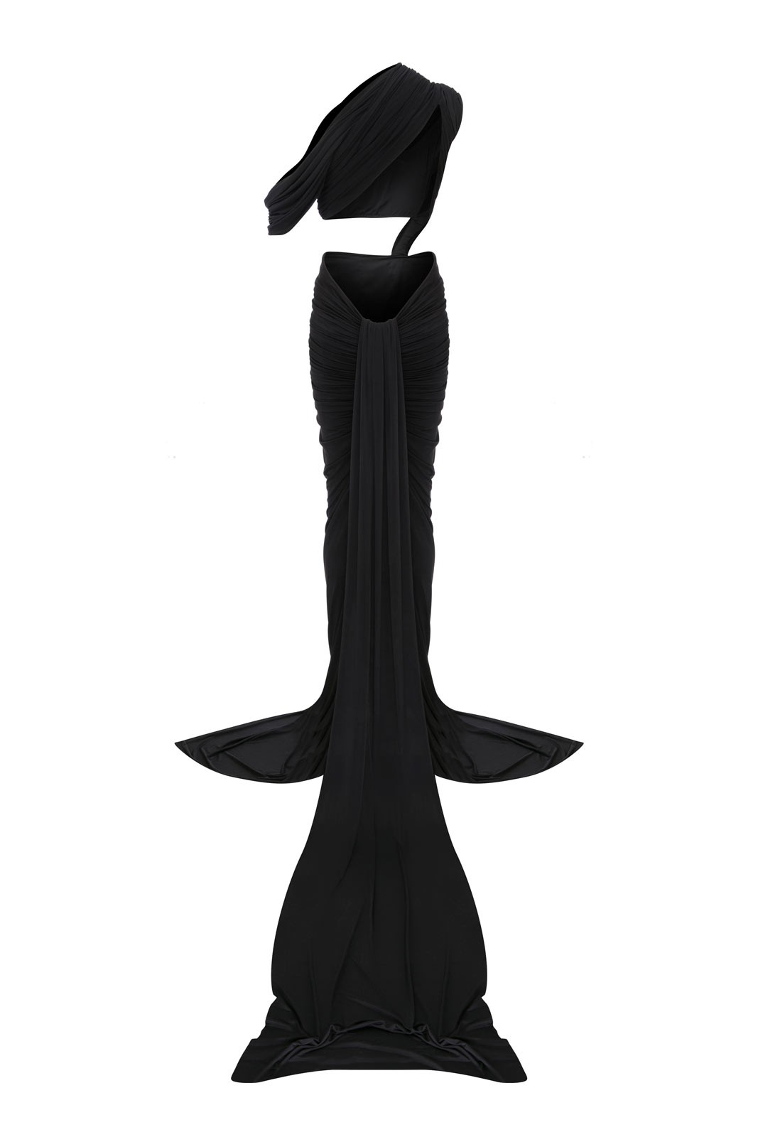 Draped Jersey Gown