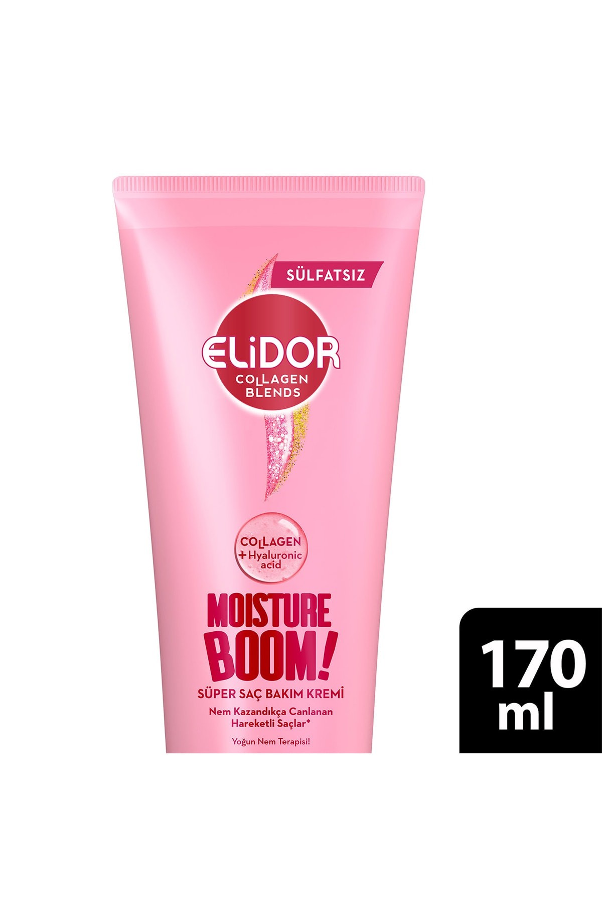 Elidor Collagen Blends Moısture Boom Yoğun Nem Terapisi Süper Saç Bakım Kremi 170 ml