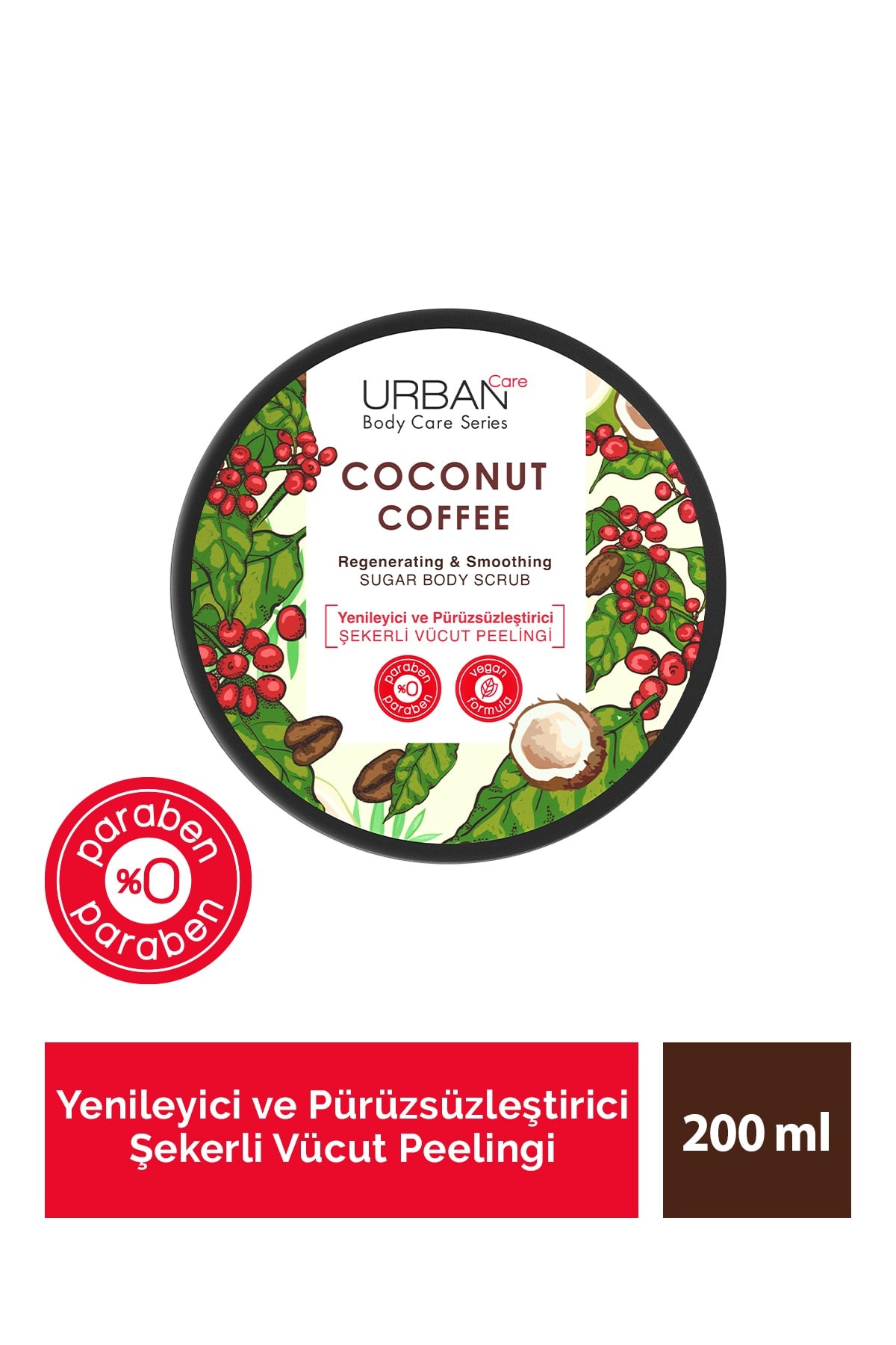 Urban Care Vücut Peelıng 200 Ml Coconut Coffee