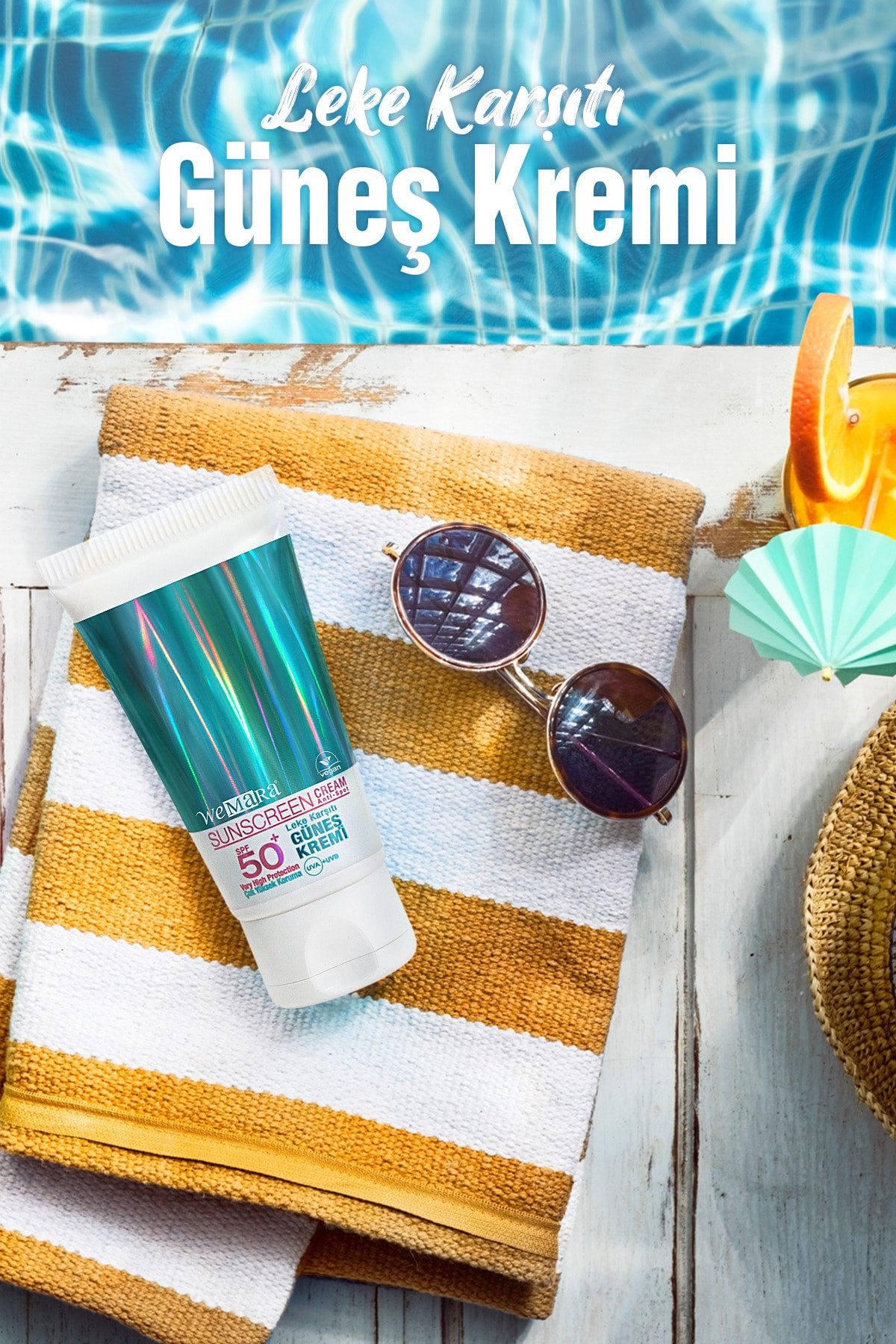 We Mara Antı-Spot Sunscreen Cream Spf 50+ / 50 ml Tüp
