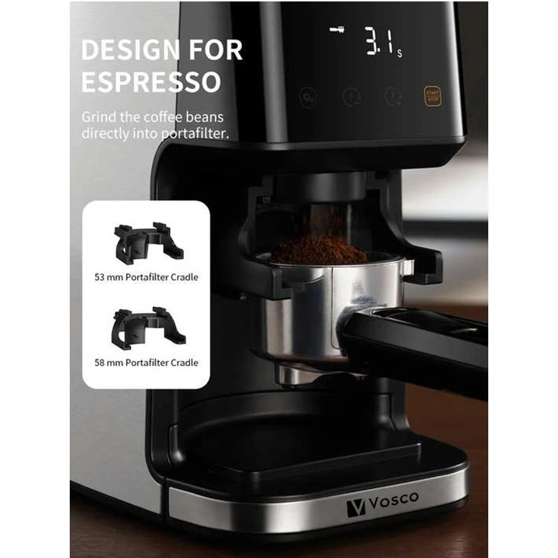 Vosco KD-CG018 Ev Tipi Barista Kahve Değirmeni
