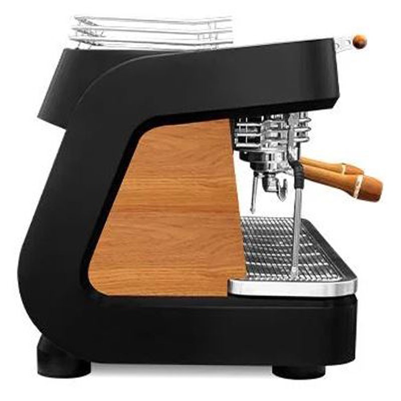 Dalla Corte XT Espresso Kahve Makinesi, 2 Gruplu, Koyu Ceviz