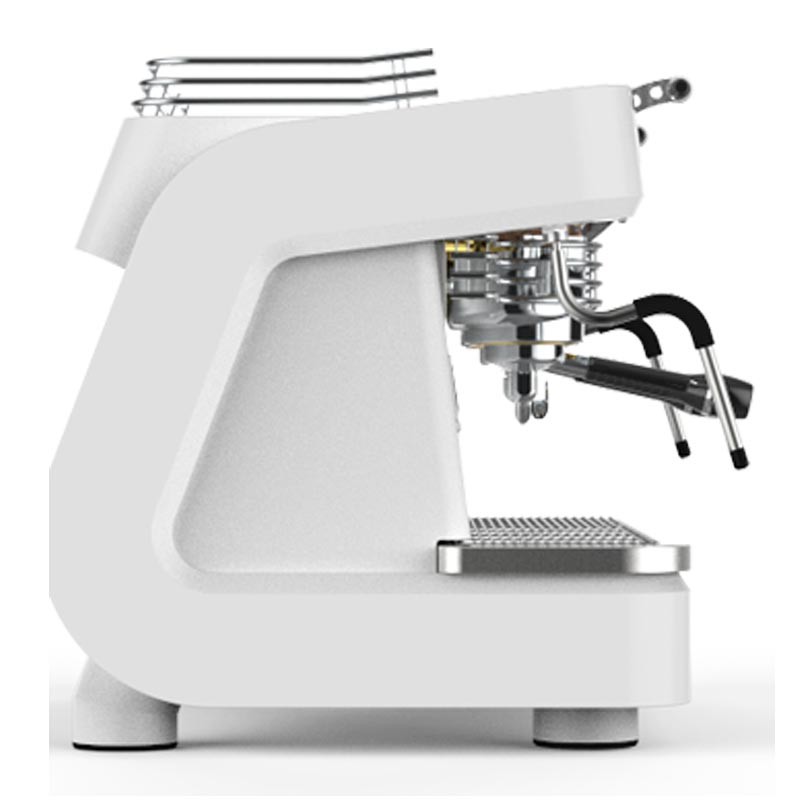 Dalla Corte XT Barista Espresso Kahve Makinesi, 2 Gruplu, Beyaz