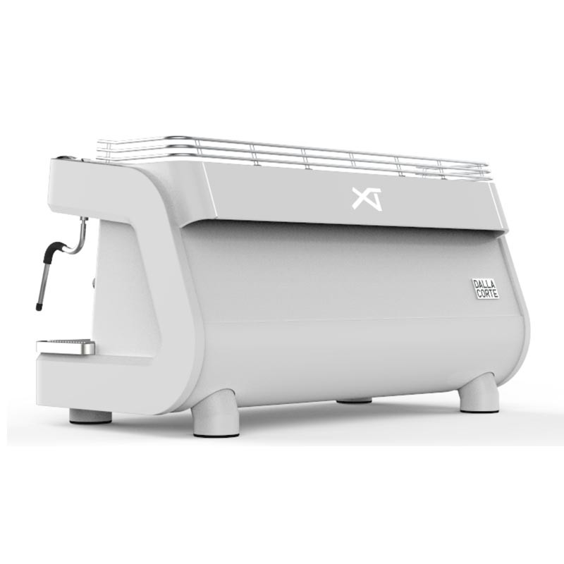 Dalla Corte XT Barista Espresso Kahve Makinesi, 2 Gruplu, Beyaz
