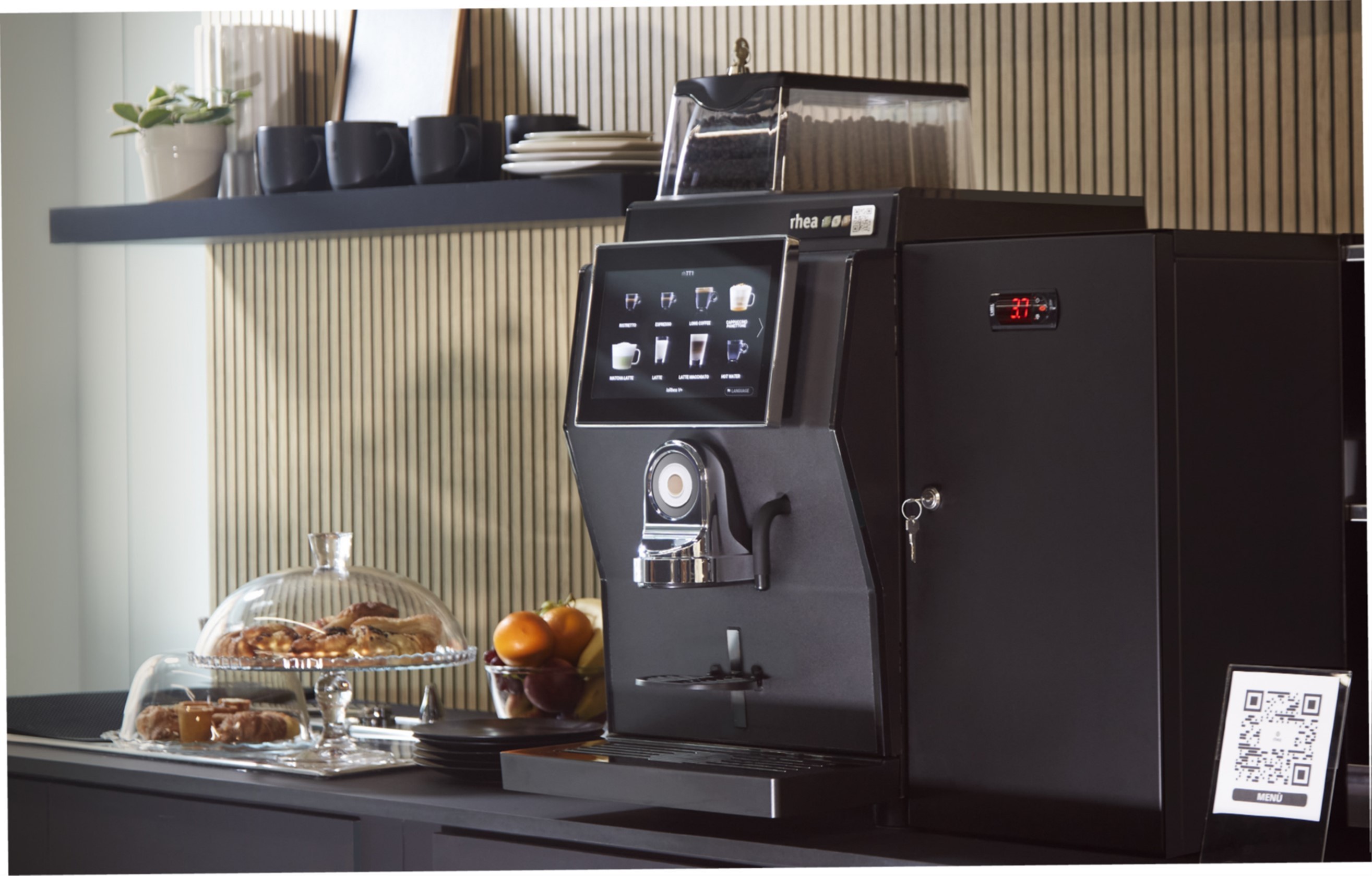 RHEAVENDORS TT1.VHO TAM OTOMATİK ESPRESSO MAKİNESİ 