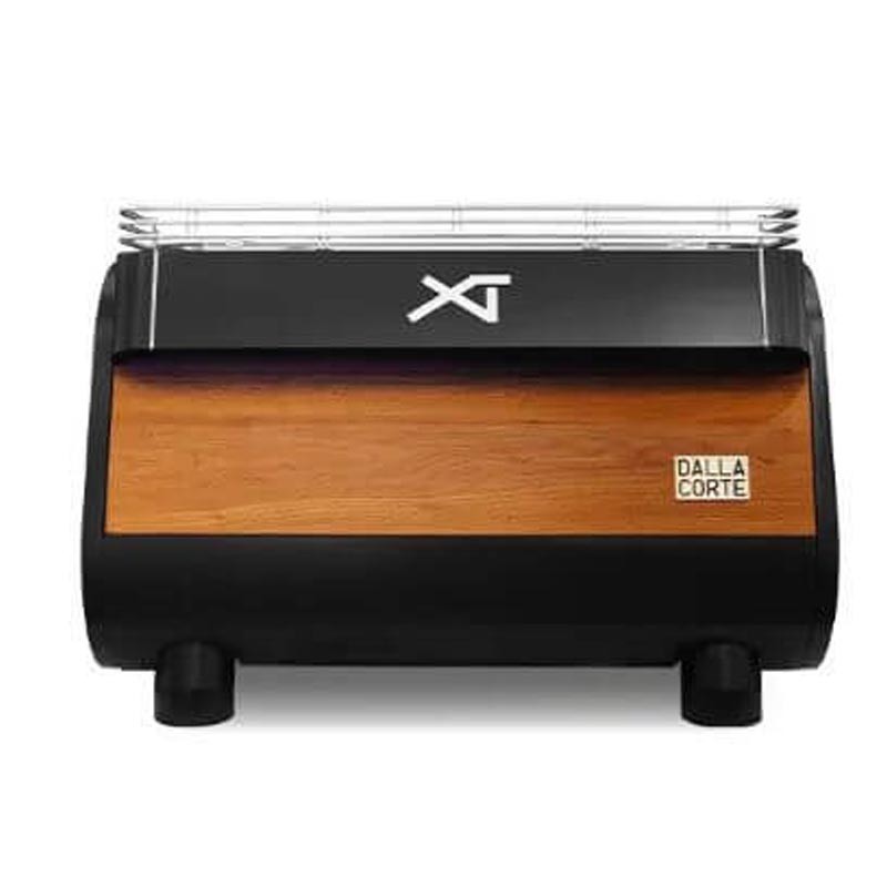Dalla Corte XT Classic Espresso Kahve Makinesi, 2 Gruplu, Siyah Ceviz