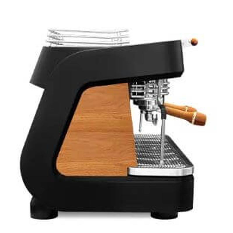 Dalla Corte XT Classic Espresso Kahve Makinesi, 2 Gruplu, Siyah Ceviz