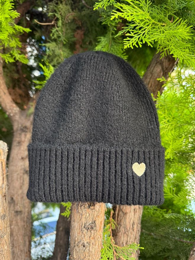 Siyah Bere Gündelik Sokak Modası Sportif Stil