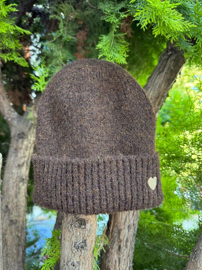 Kahverengi Gündelik Bere Sonbahar & Kış