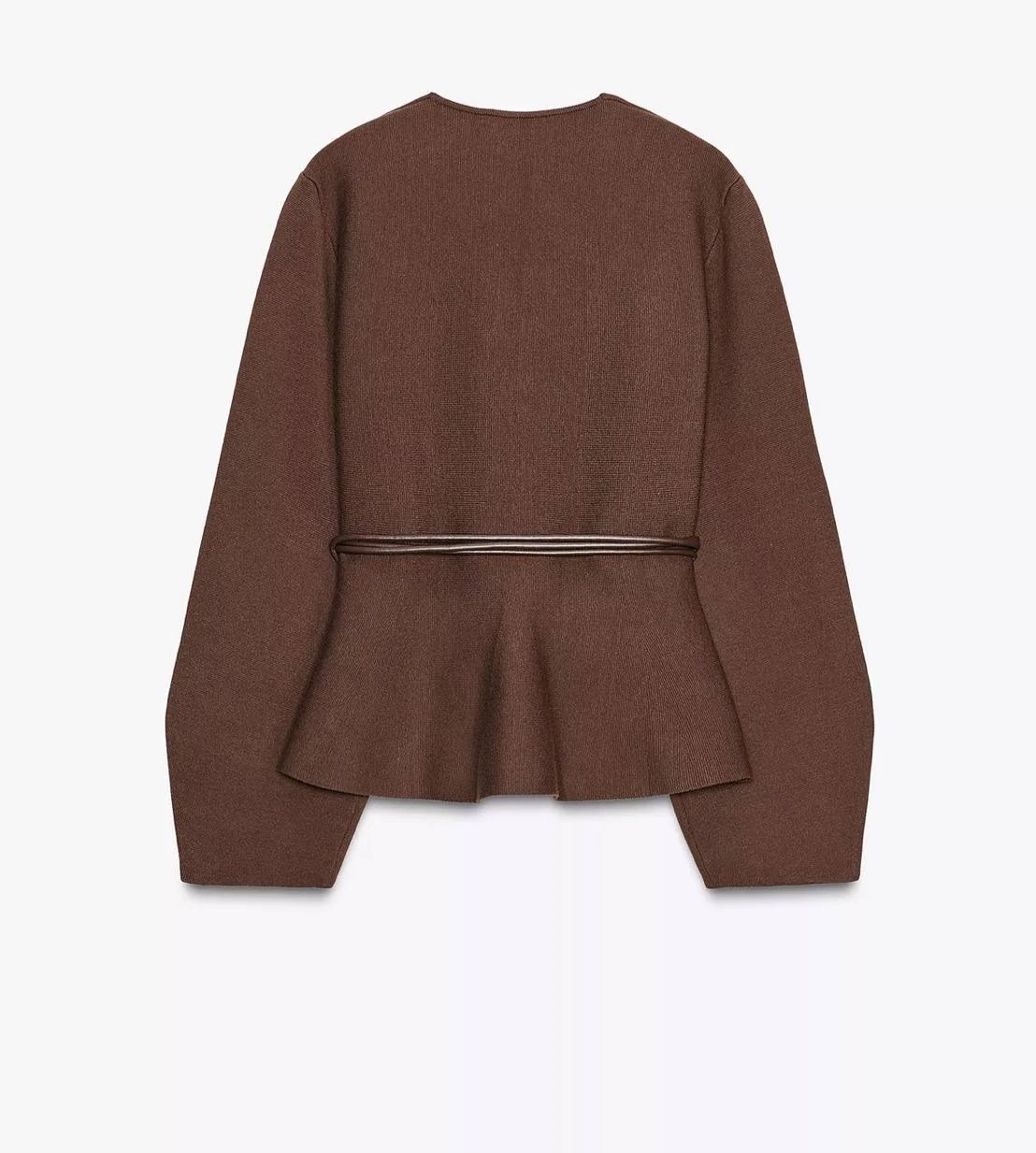 Zara Kemerli Triko Hırka