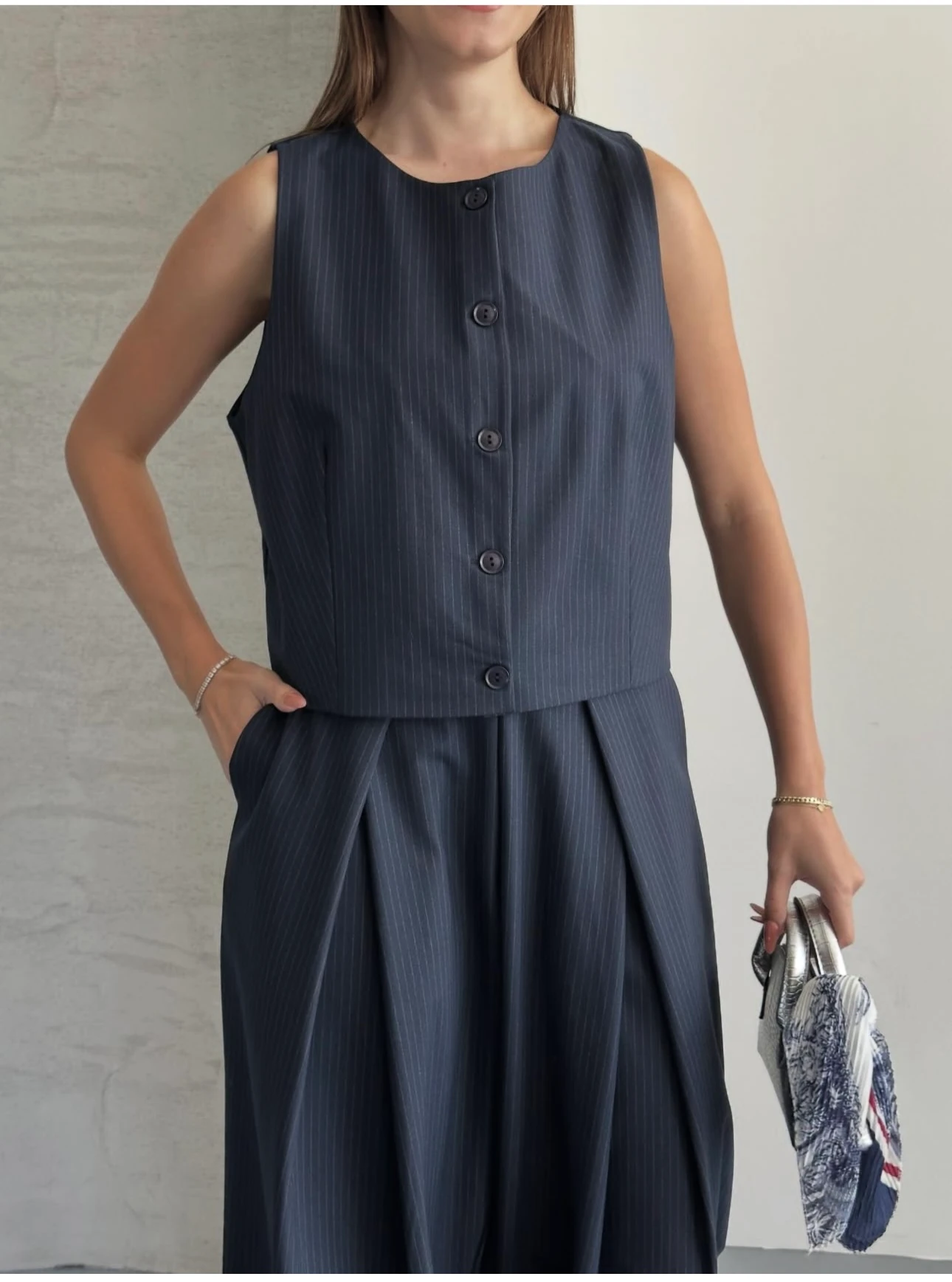 Tasarım Yelekli Takım