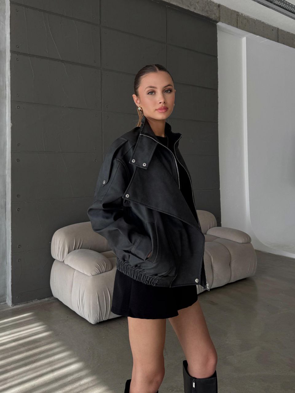 Marka Muadili (YSL) Oversize Nubuk Mont