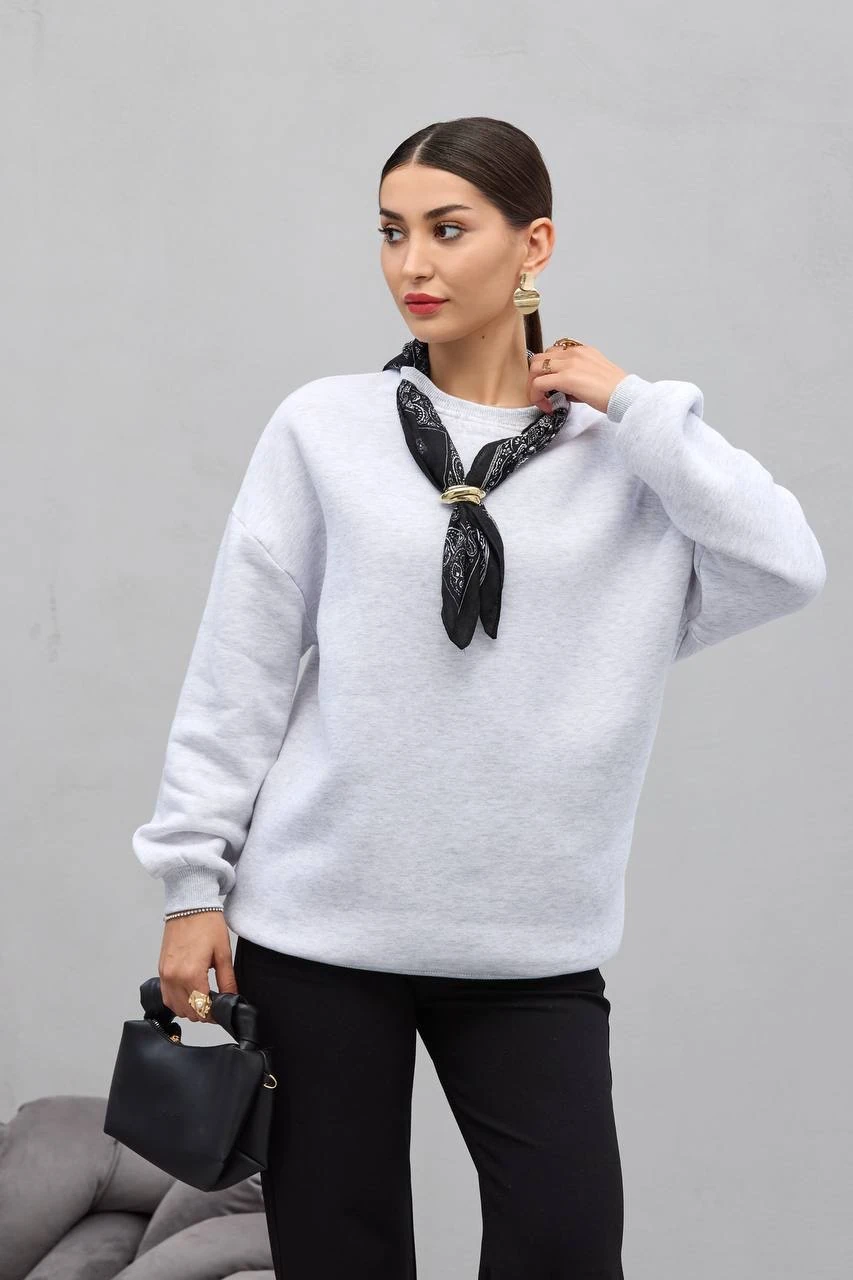 Fular Detaylı Sweat