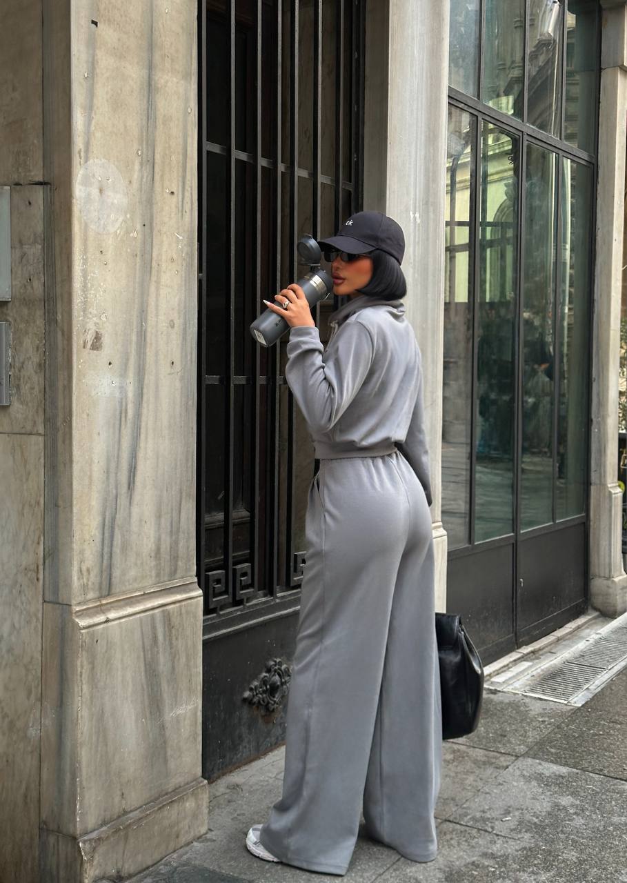 Tarz Yaka Detaylı Takım