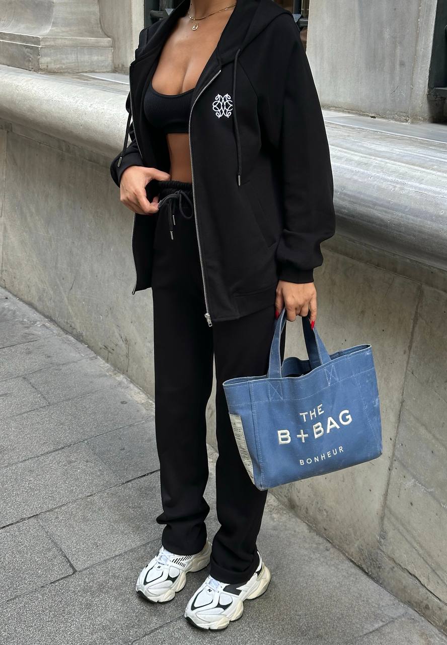 Kapşonlu Spor Şık Takım