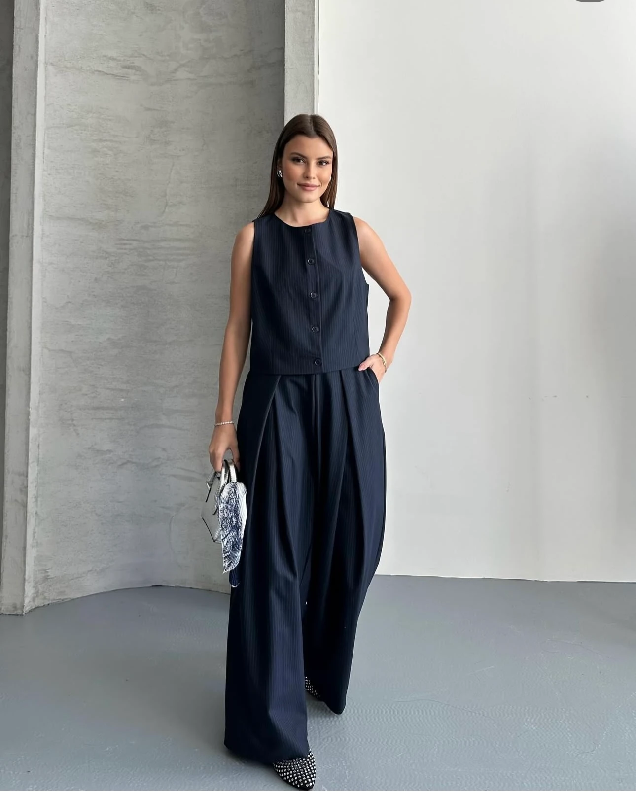 Tasarım Yelekli Takım