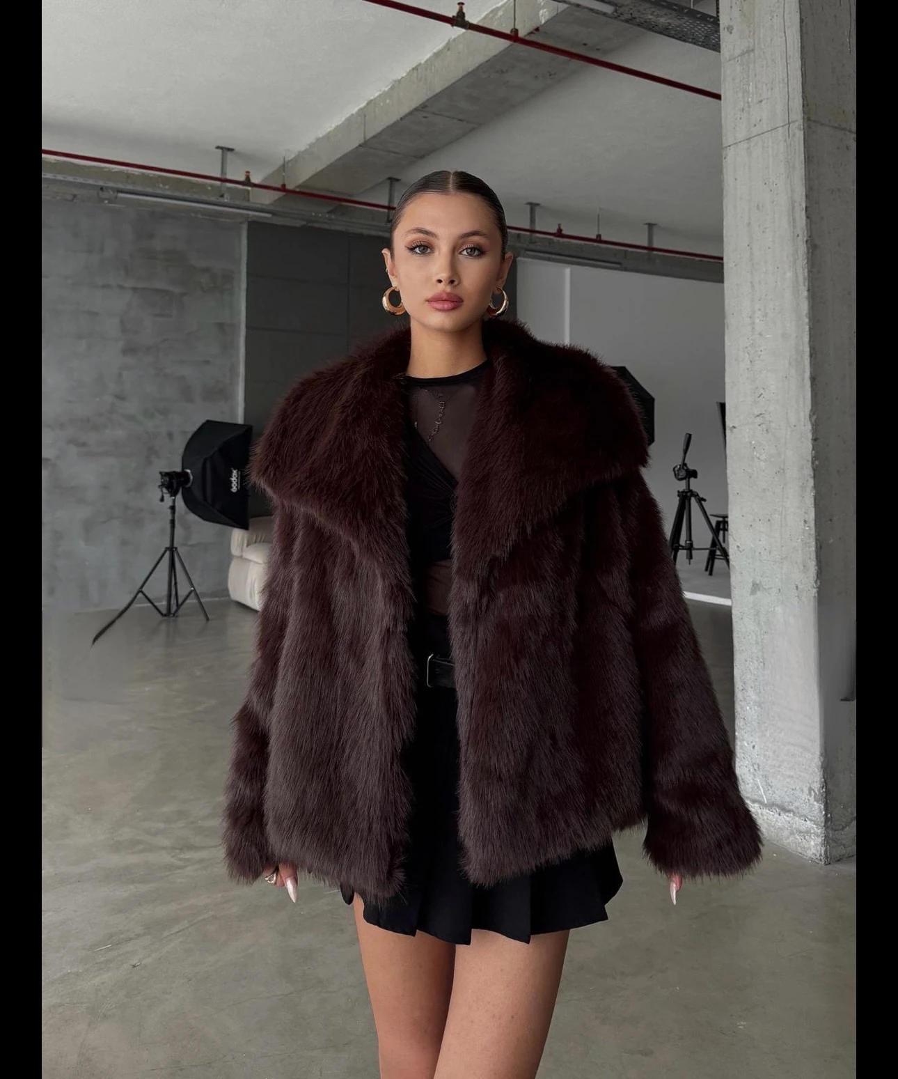 İthal Jakarlı Premium Kürk