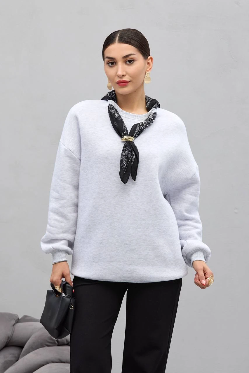 Fular Detaylı Sweat