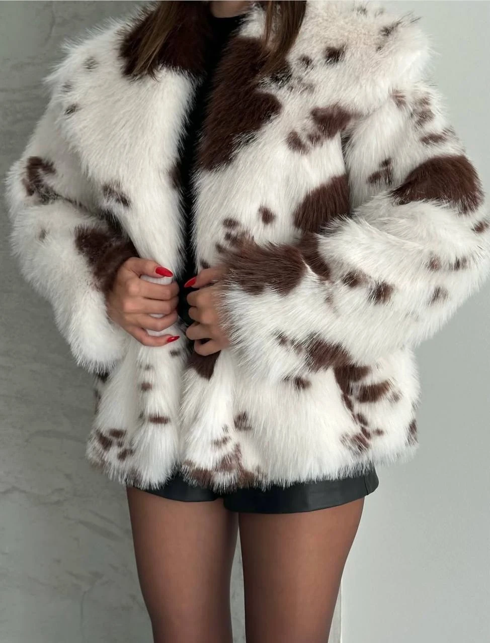 İthal Desenli Premium KÜRK