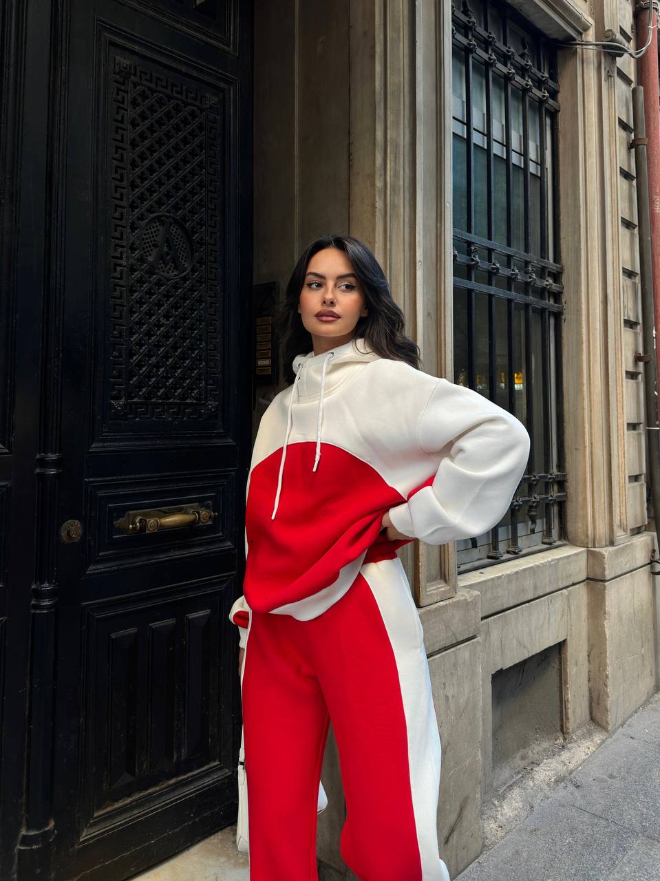 Şerit Detaylı Tarz Takım