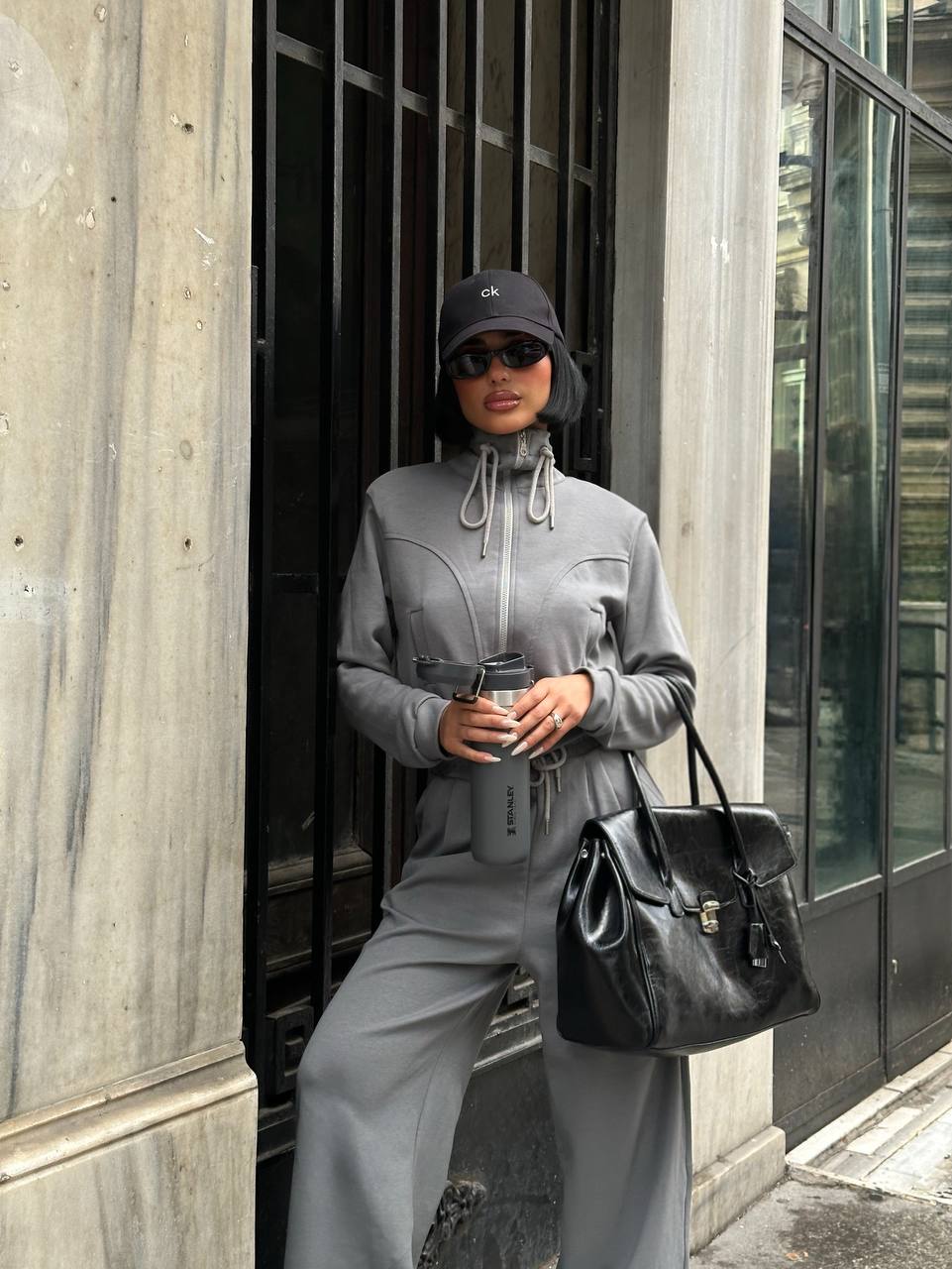 Tarz Yaka Detaylı Takım