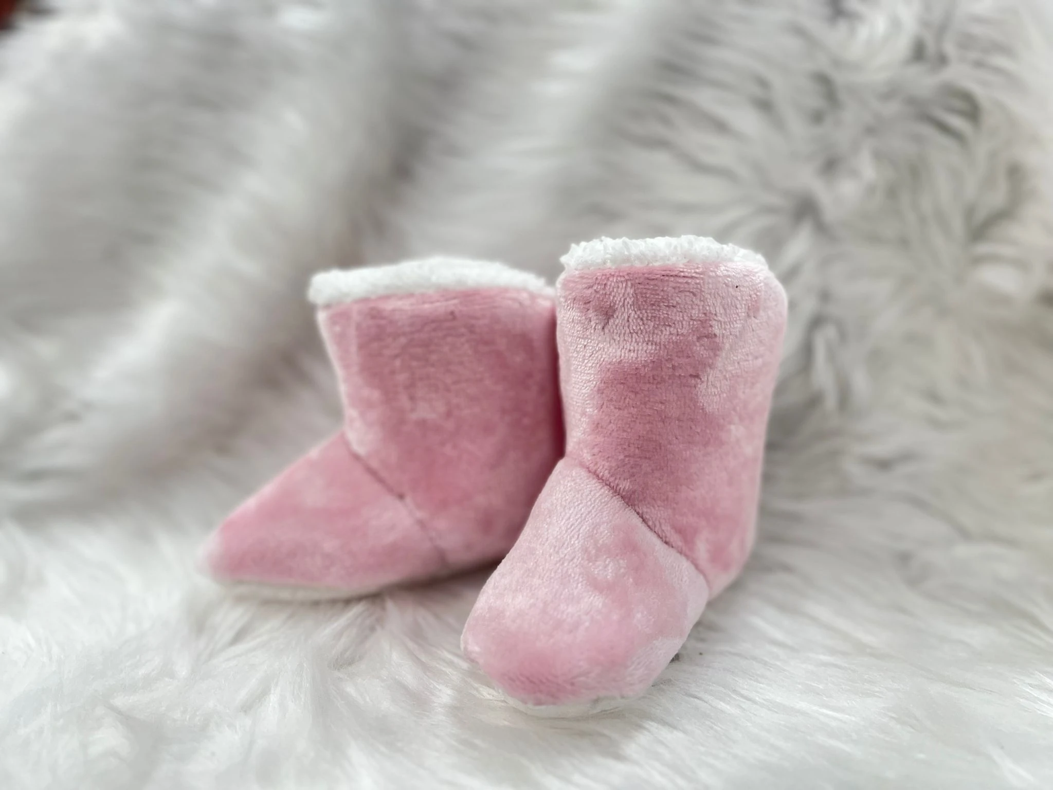 0-6 AYLIK PANDUF AYAKABI - Pembe