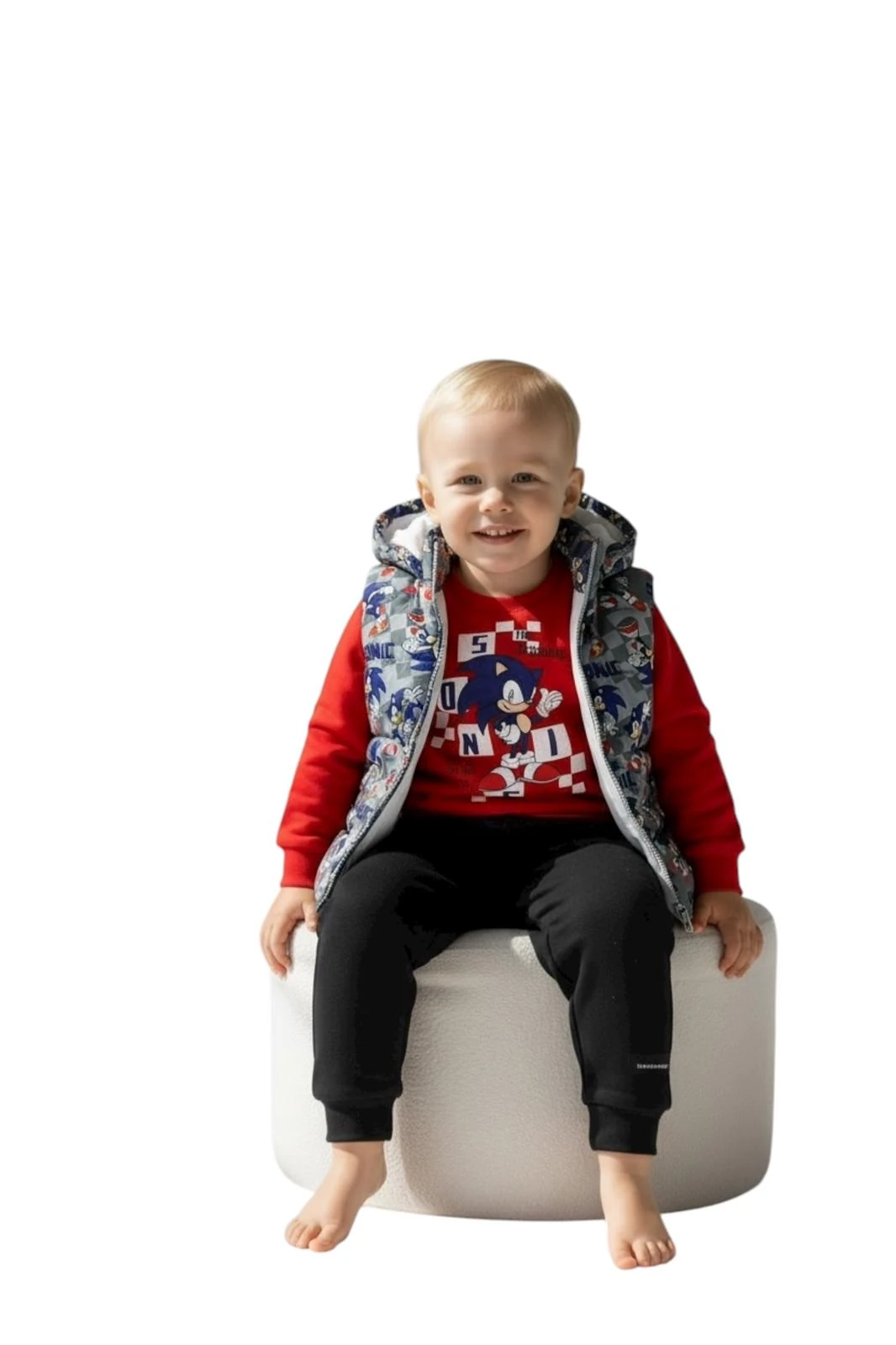 SONİC YELEKLİ 3'LÜ TAKIM