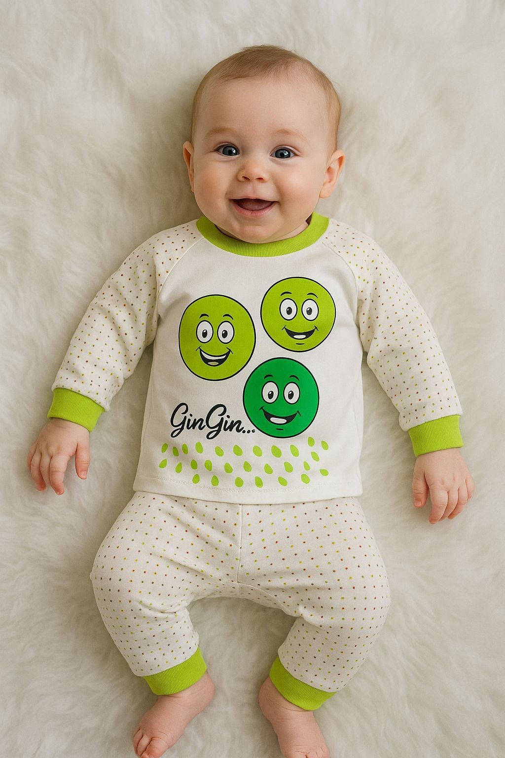 GinGin DESENLİ BEBEK TAKIMI