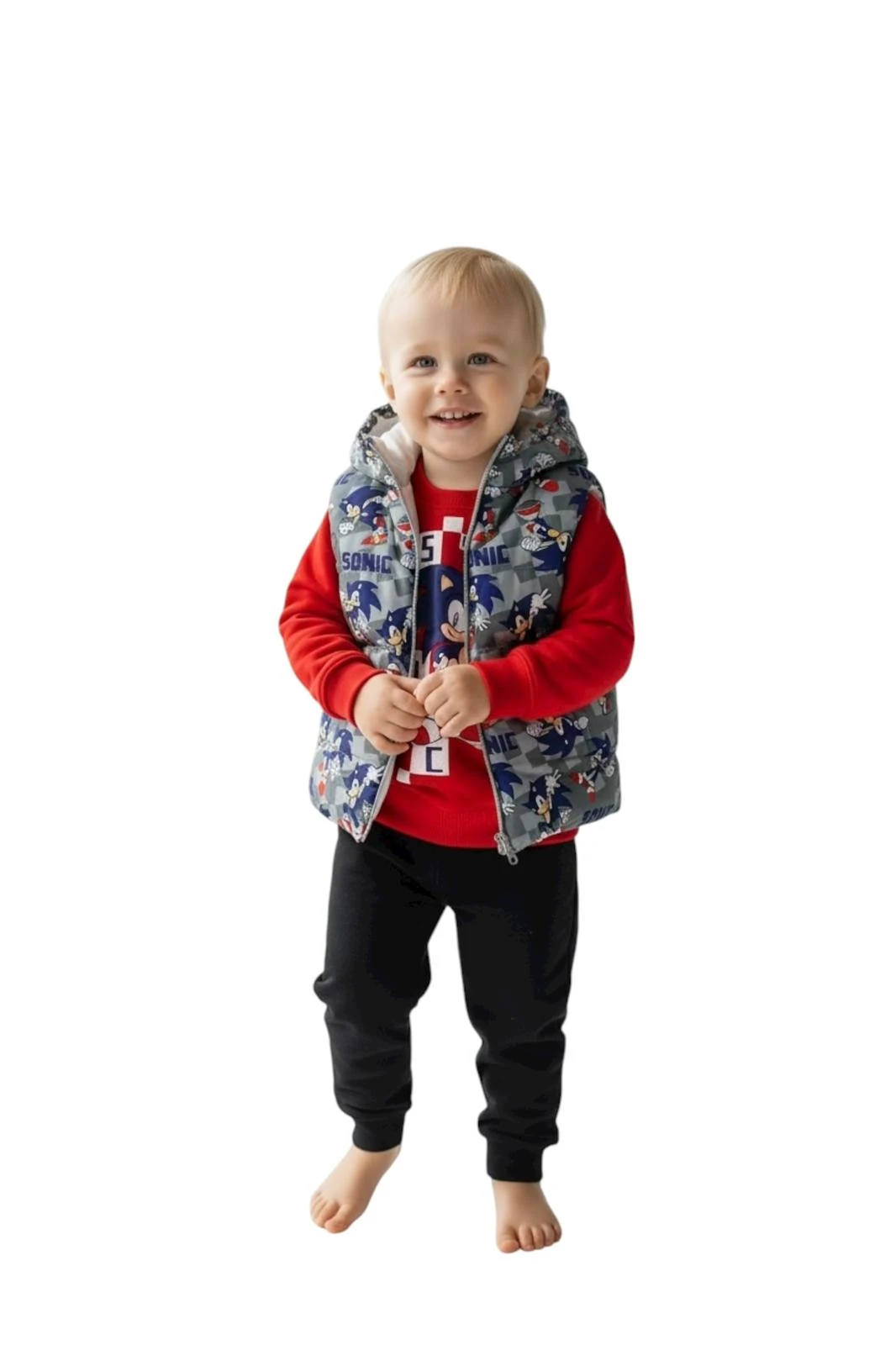 SONİC YELEKLİ 3'LÜ TAKIM