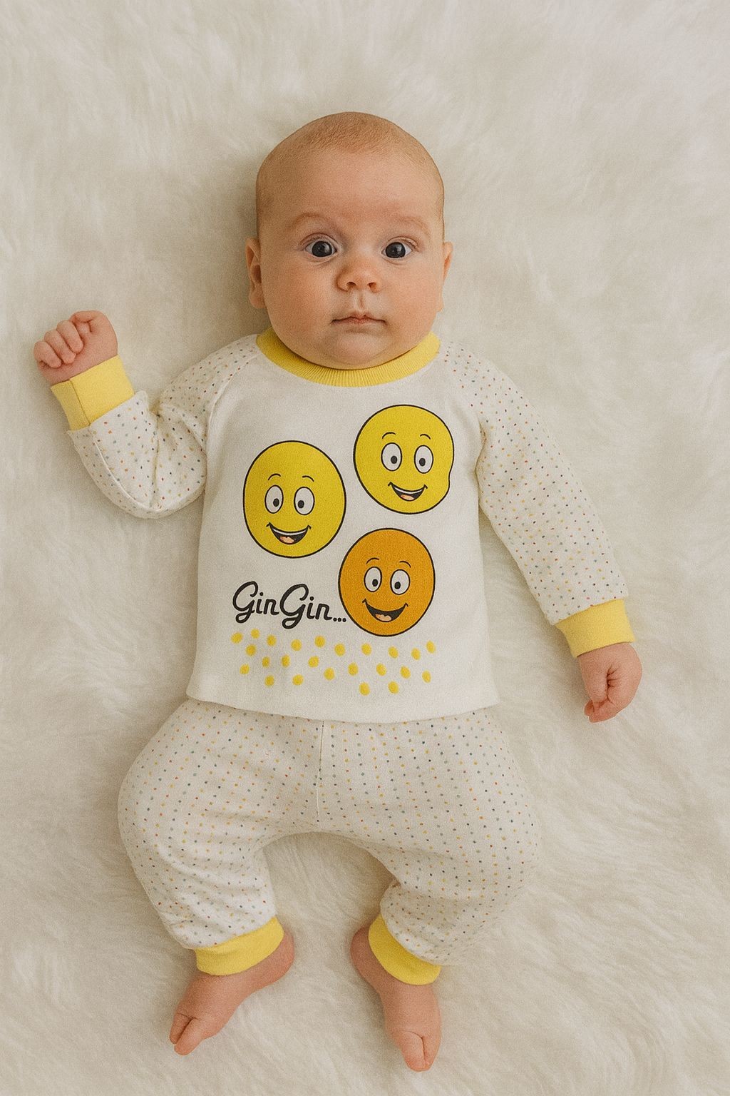 GinGin DESENLİ BEBEK TAKIMI