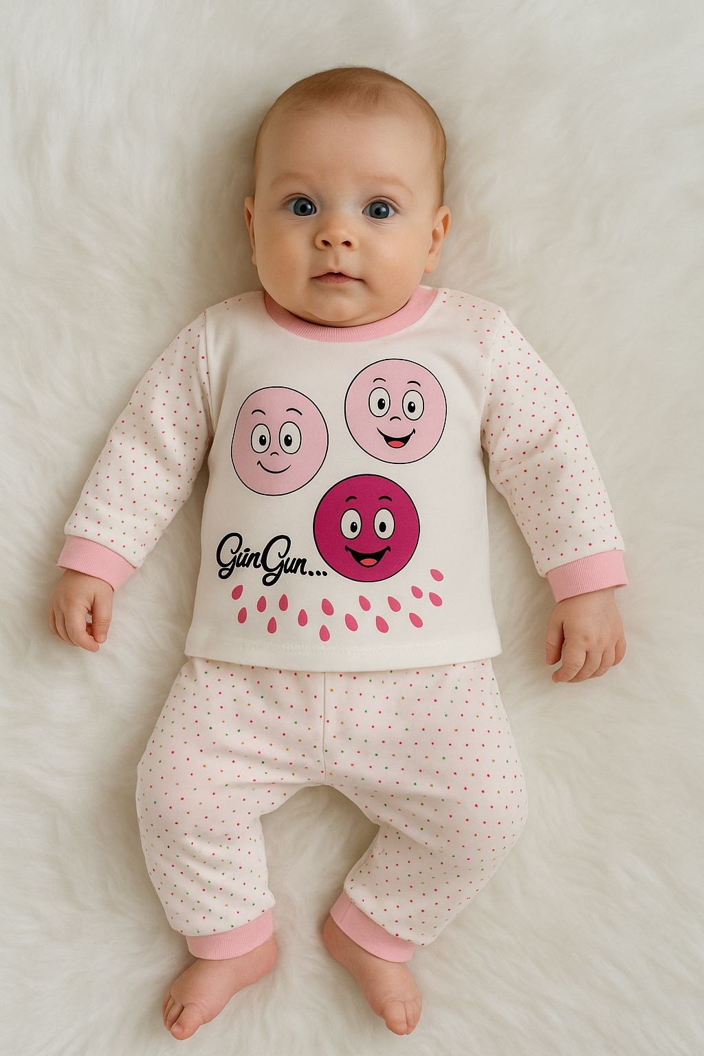 GinGin DESENLİ BEBEK TAKIMI