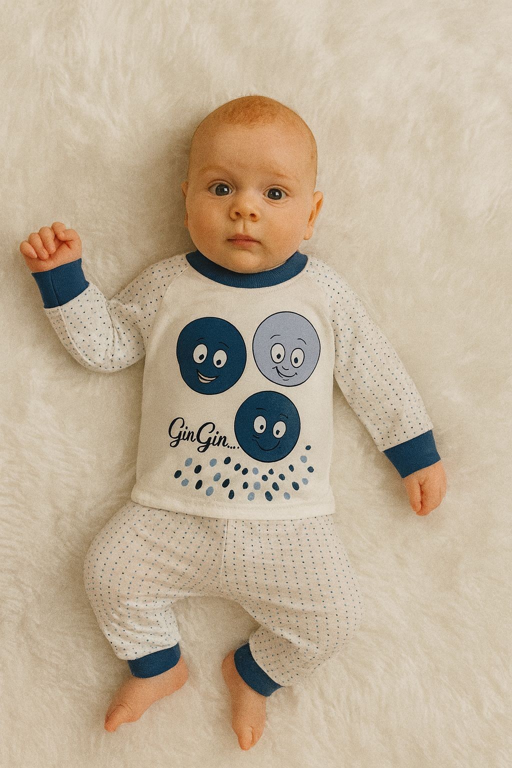 GinGİN DESENLİ BEBEK TAKIMI