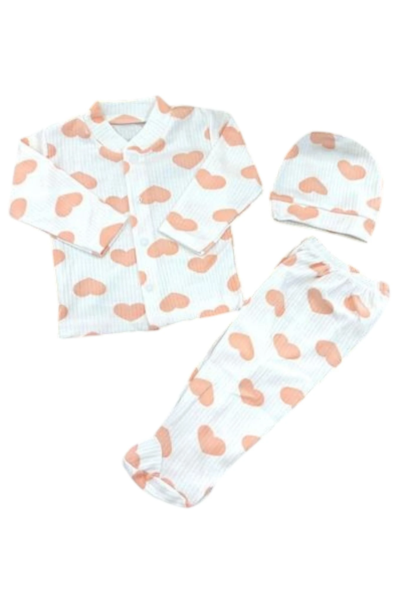 KALPLİ BEBEK TAKIM  - Turuncu