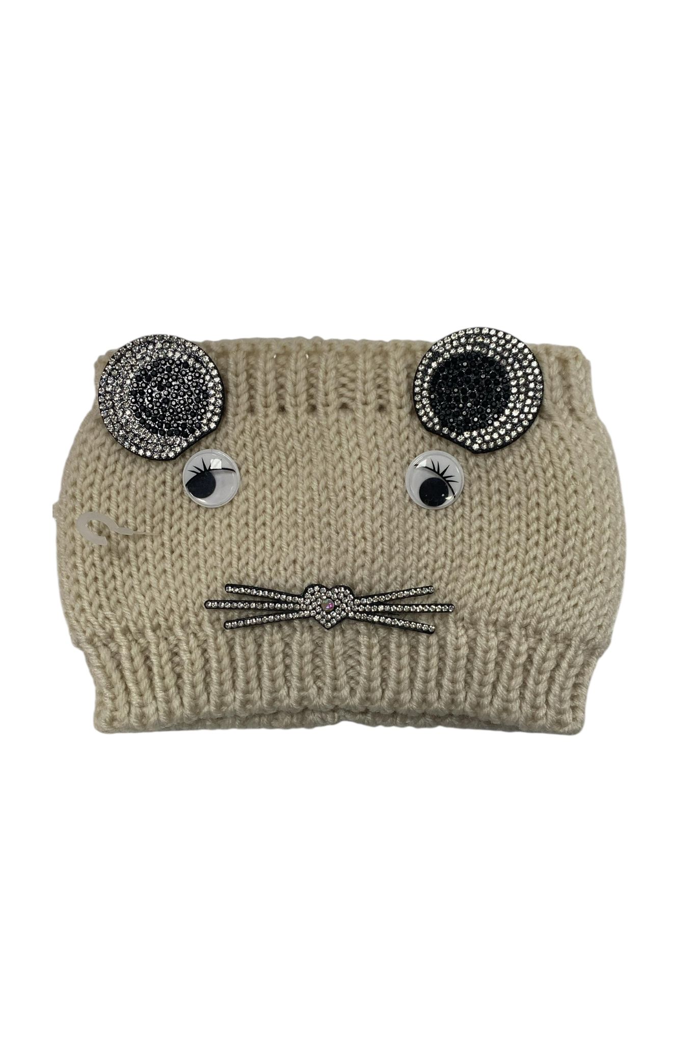 FİGÜRLÜ  BANDANA - Krem