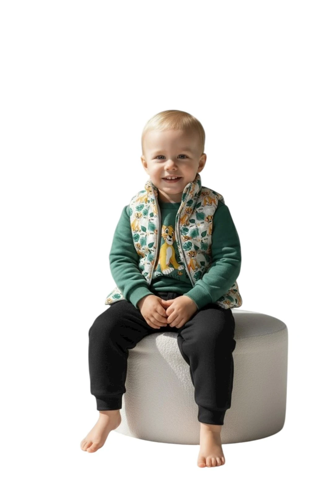 ASLAN MODELLİ 3'LÜ YELELKLİ TAKIM