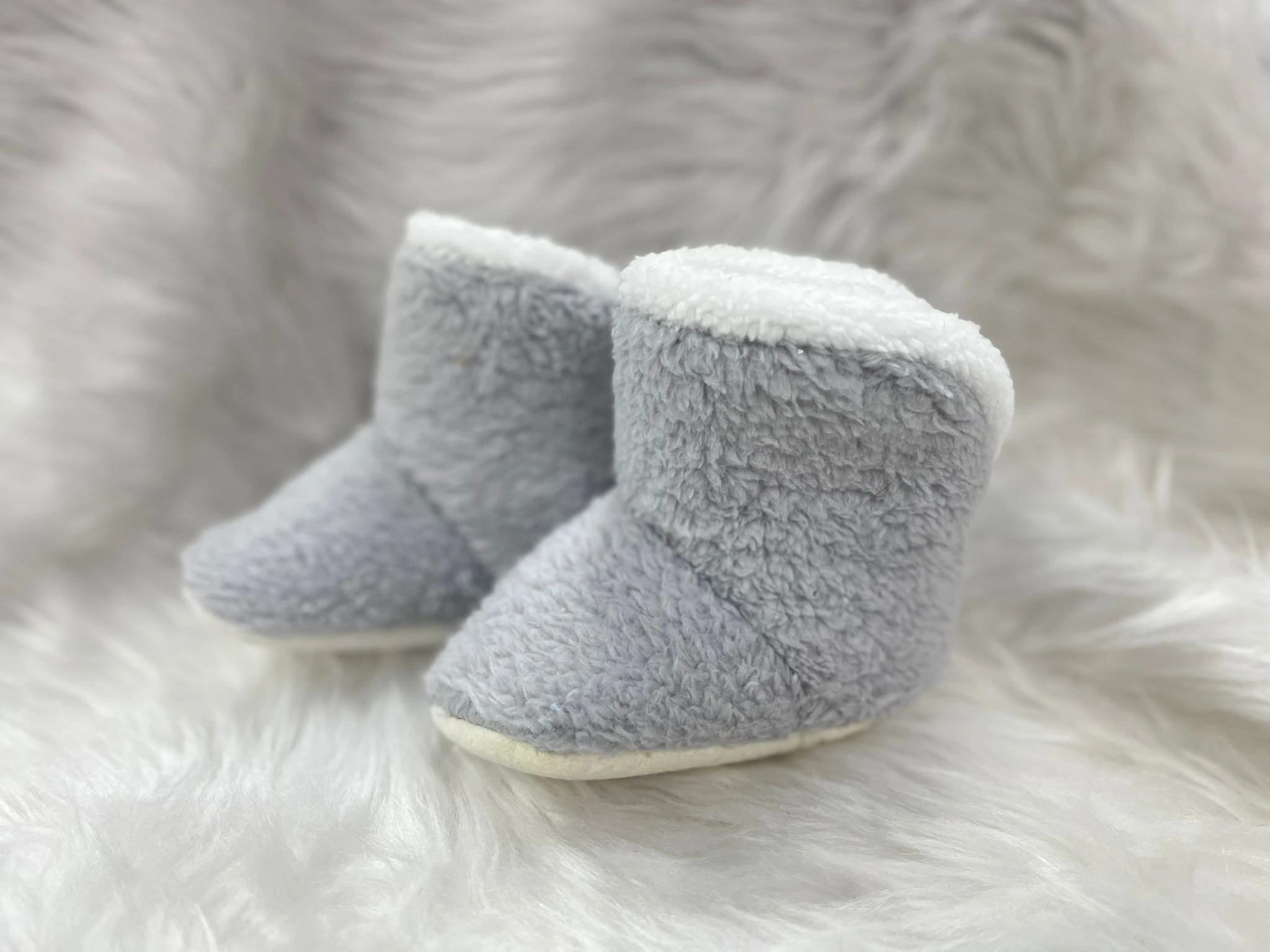 0-6 AYLIK PANDUF AYAKABI - Gri