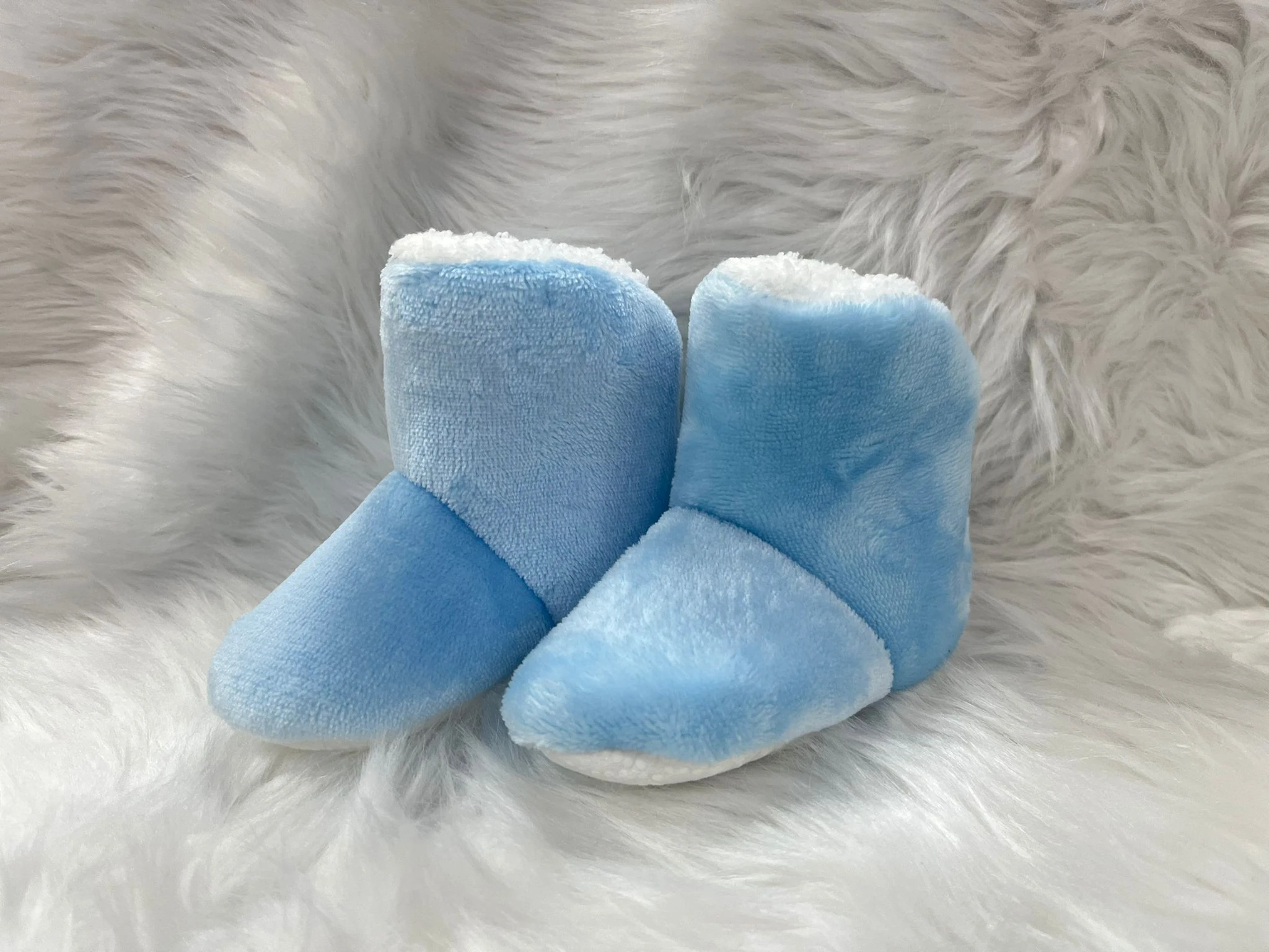 0-6 AYLIK PANDUF AYAKABI - Mavi