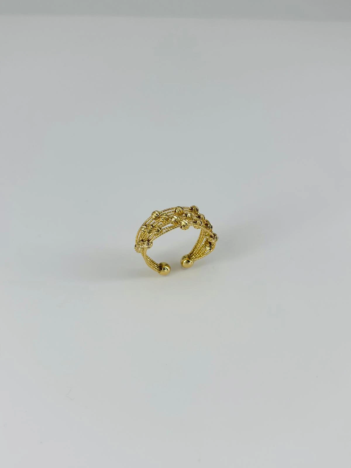 14 K GOLD KAPLAMA YÜZÜK 