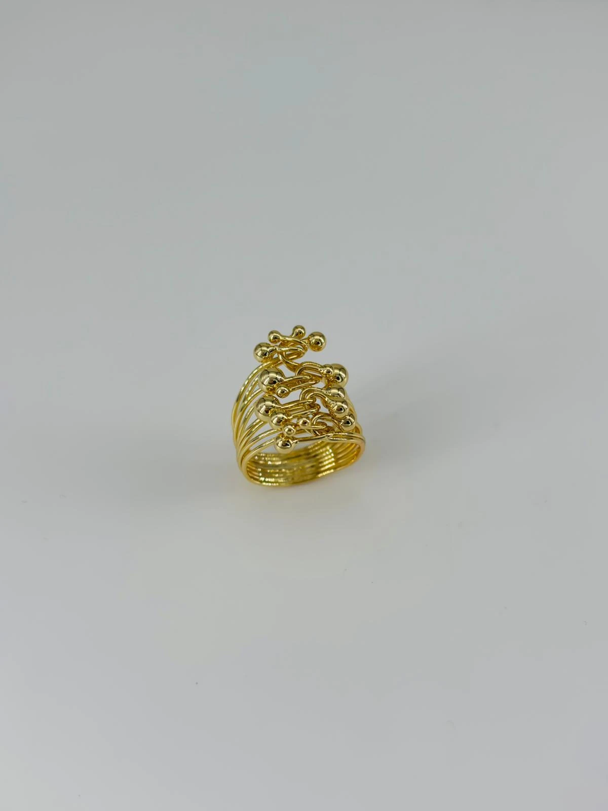 14 K GOLD KAPLAMA YÜZÜK 