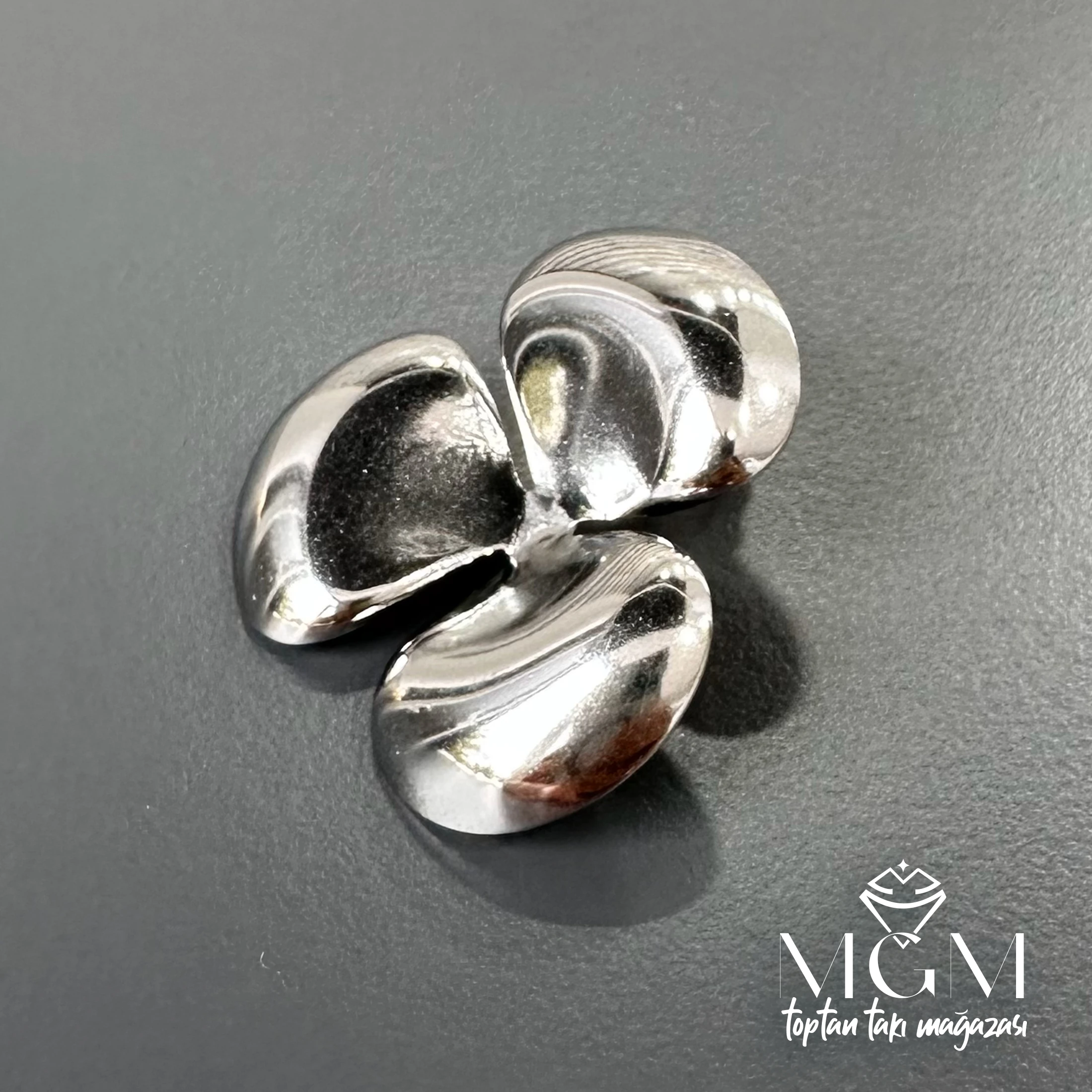 TAŞSIZ RODYUM KAPLAMALI KÜPE