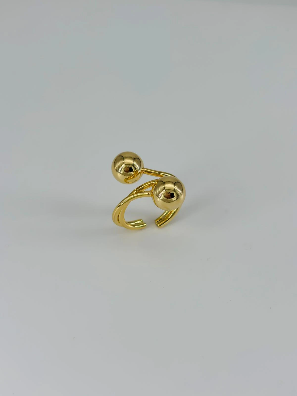 14 K GOLD KAPLAMA YÜZÜK 