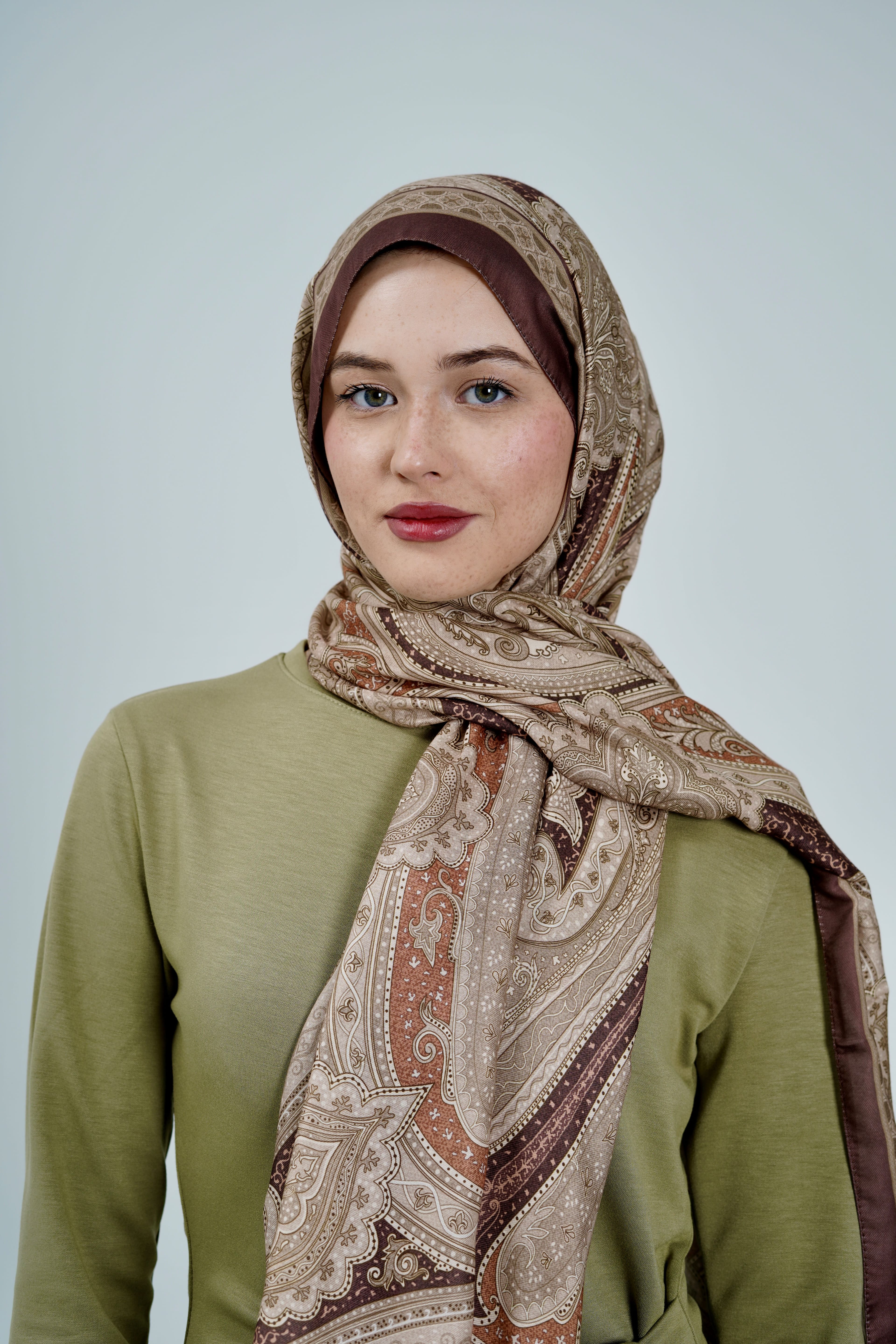 Etnik Desen Şal  - Türk Kahvesi