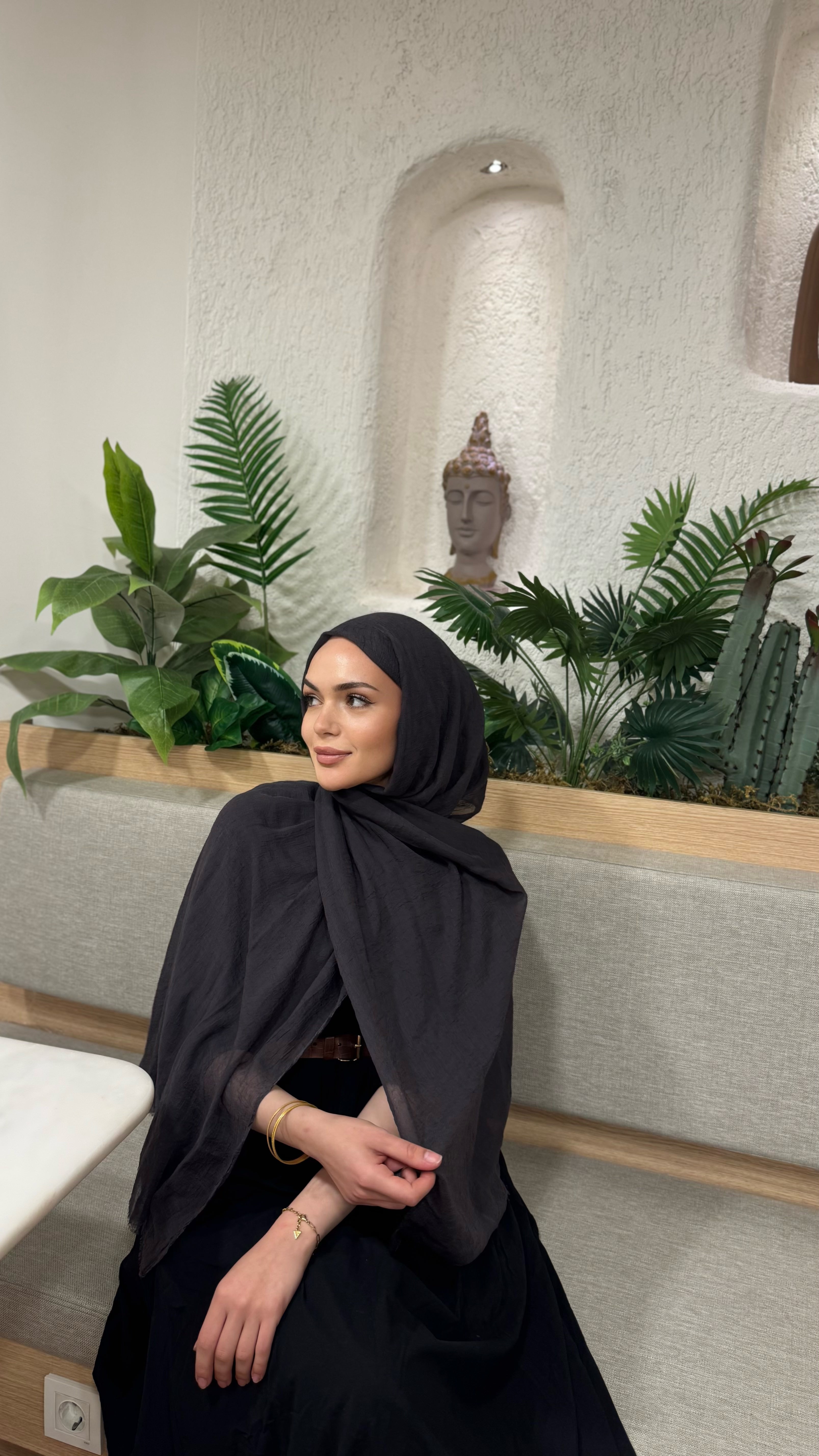 Koyu Füme Konfor Şal